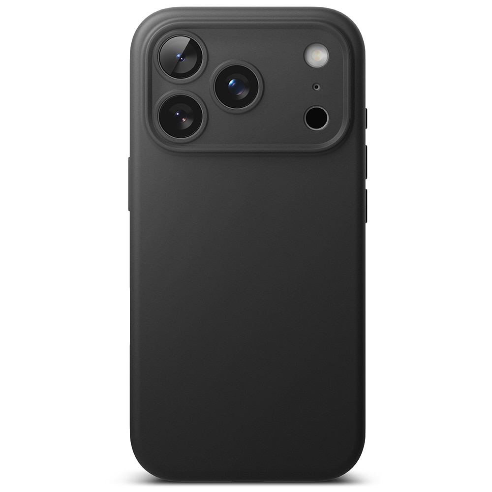 Silicone Magnetic Case iPhone 17 Pro Black