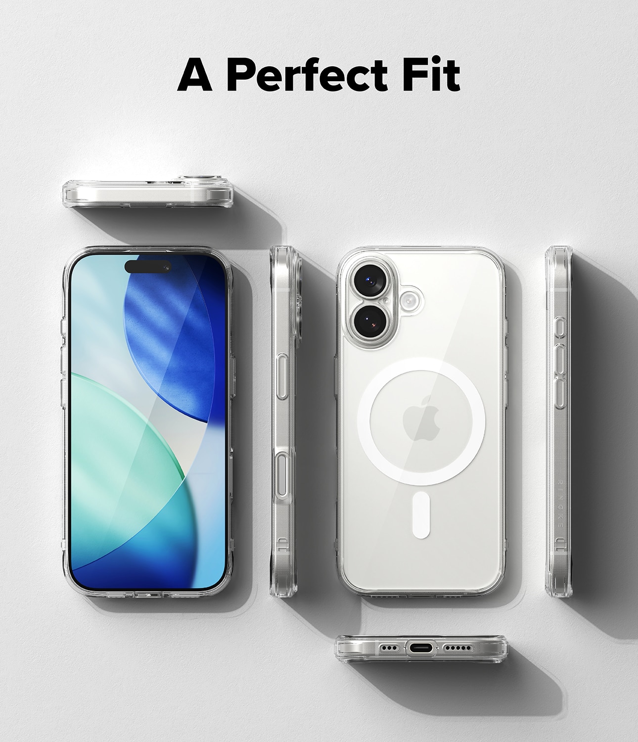 Fusion Magnetic Case iPhone 17 Gjennomsiktig