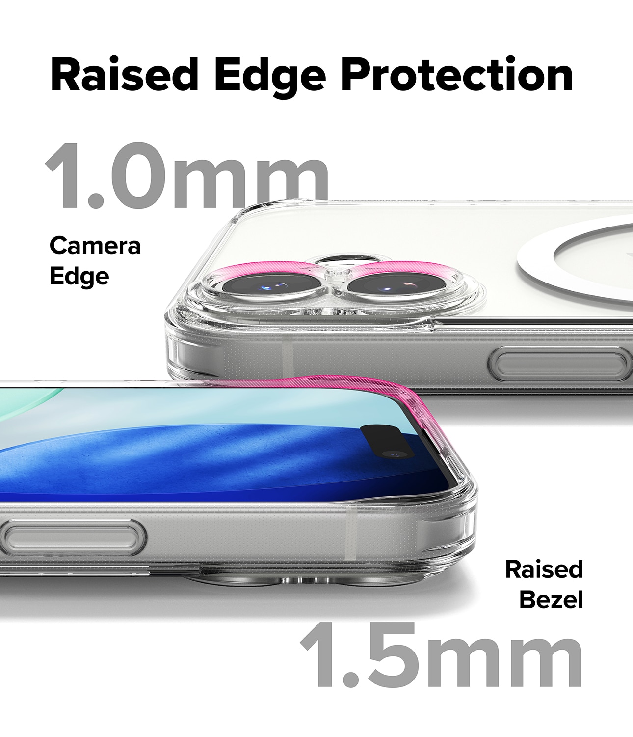 Fusion Magnetic Case iPhone 17 Gjennomsiktig