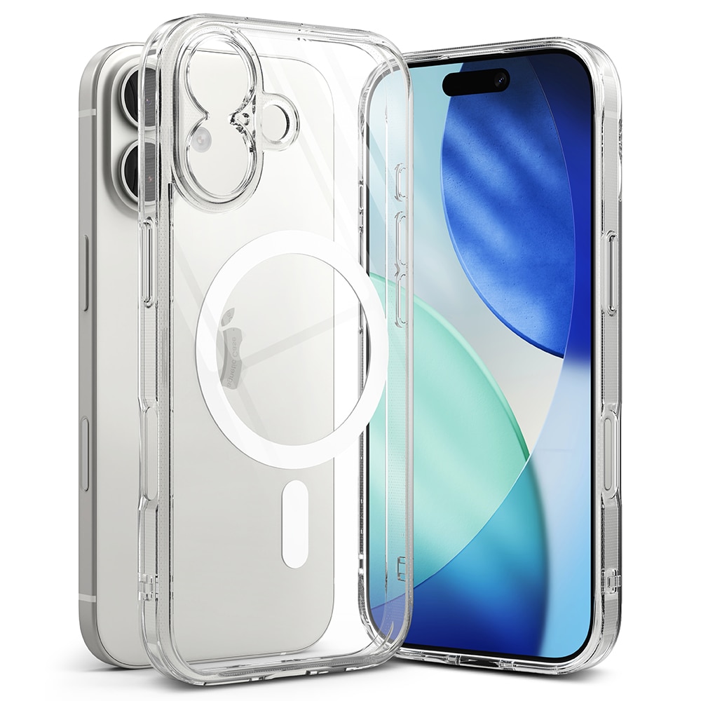 Fusion Magnetic Case iPhone 17 Gjennomsiktig