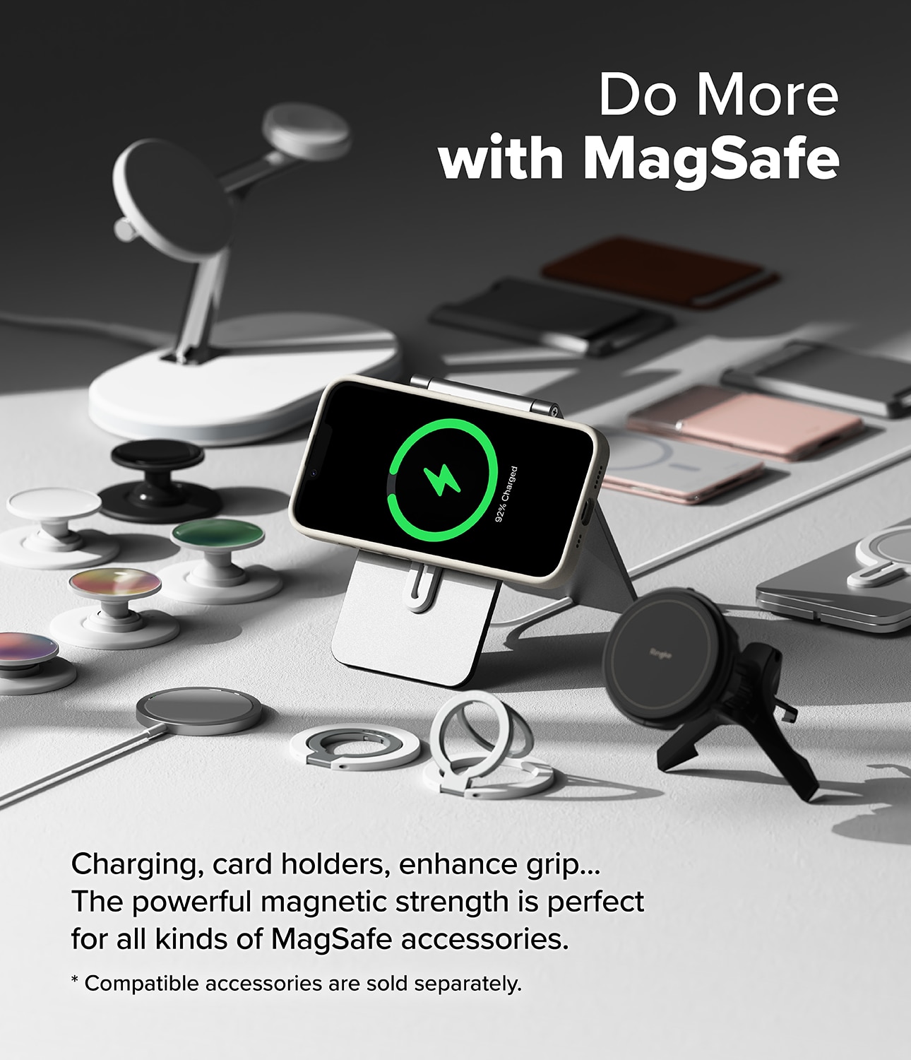 Silicone Magnetic Case iPhone 16e Stone