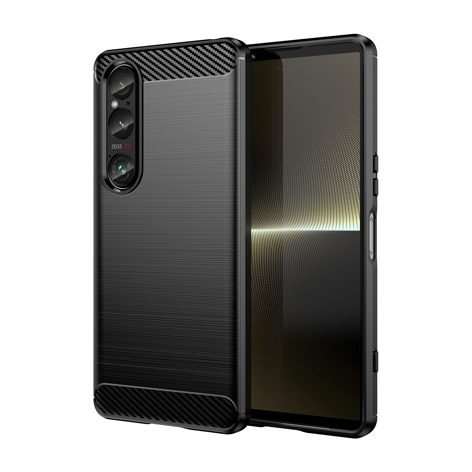 Sony Xperia 1 VI Deksel TPU Brushed Black