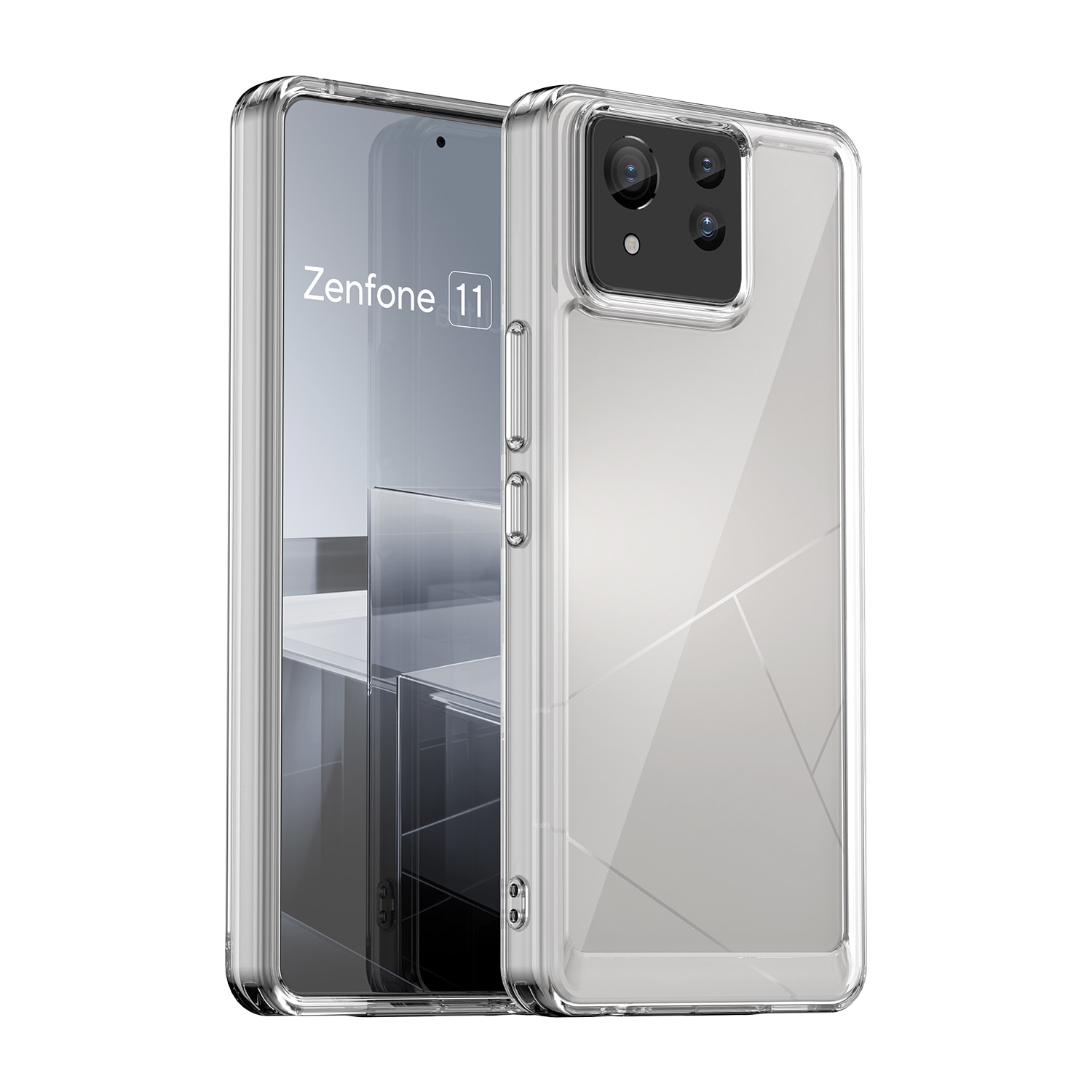Crystal Hybrid Case Asus Zenfone 11 Ultra gjennomsiktig