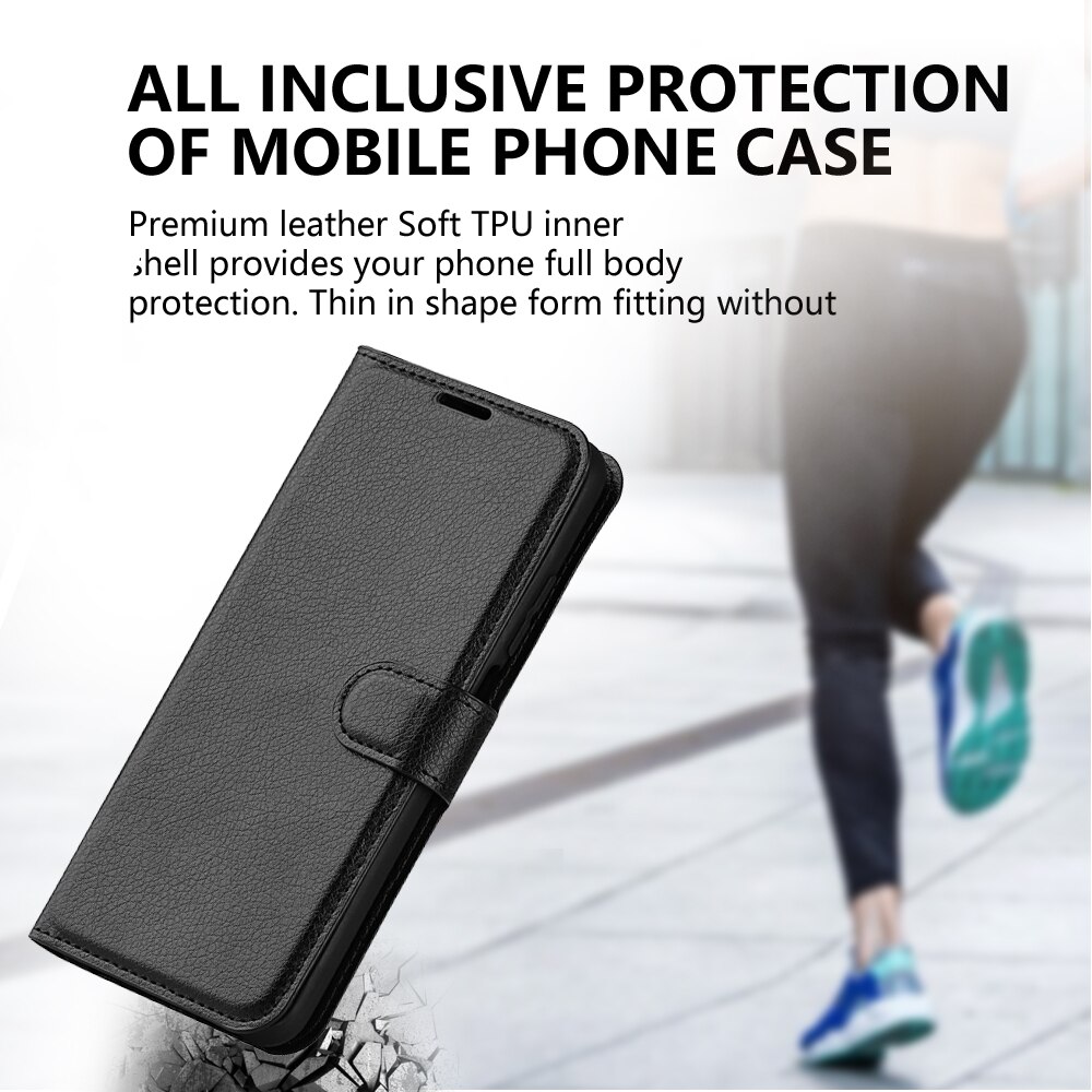 Mobilveske Motorola Moto G54 Svart