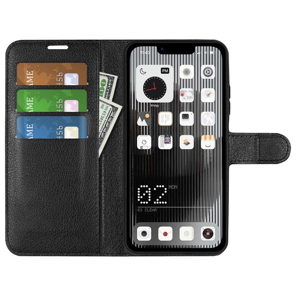 Mobilveske Nothing Phone 1 Svart
