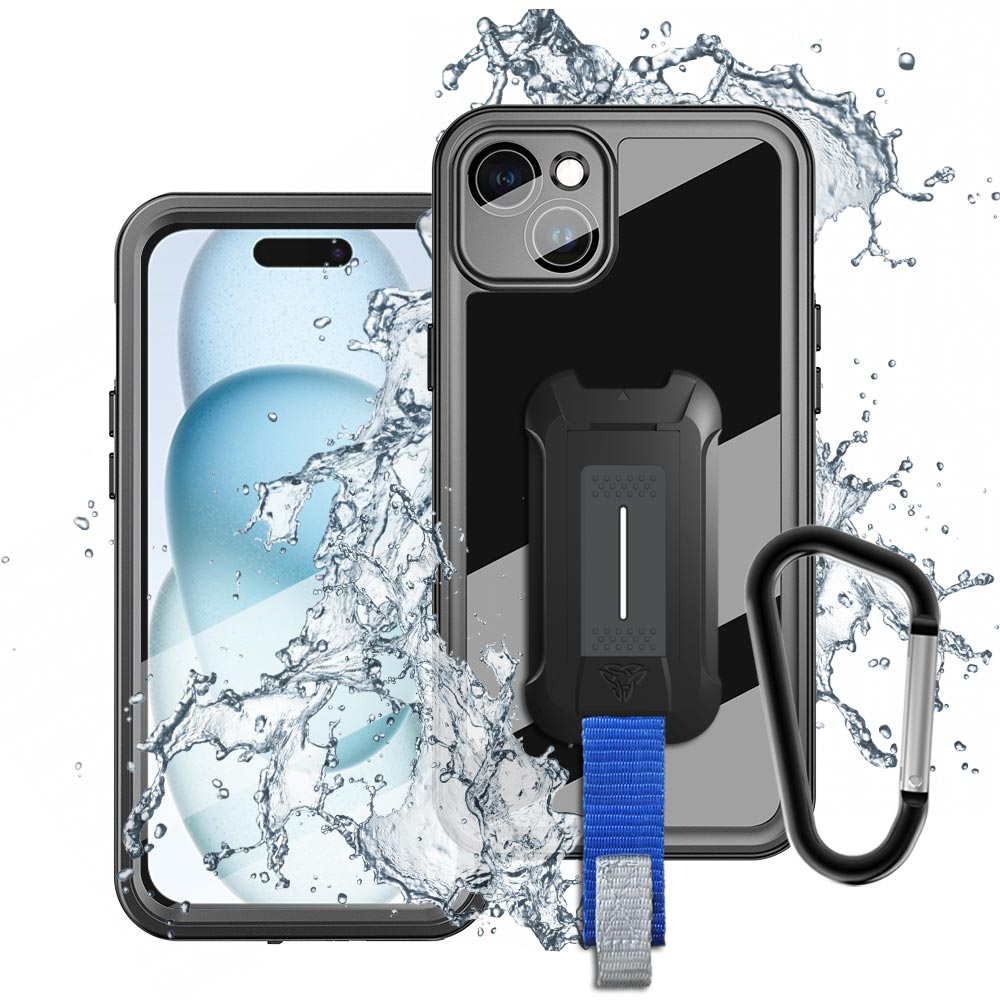 MX Waterproof Case iPhone 15 Black