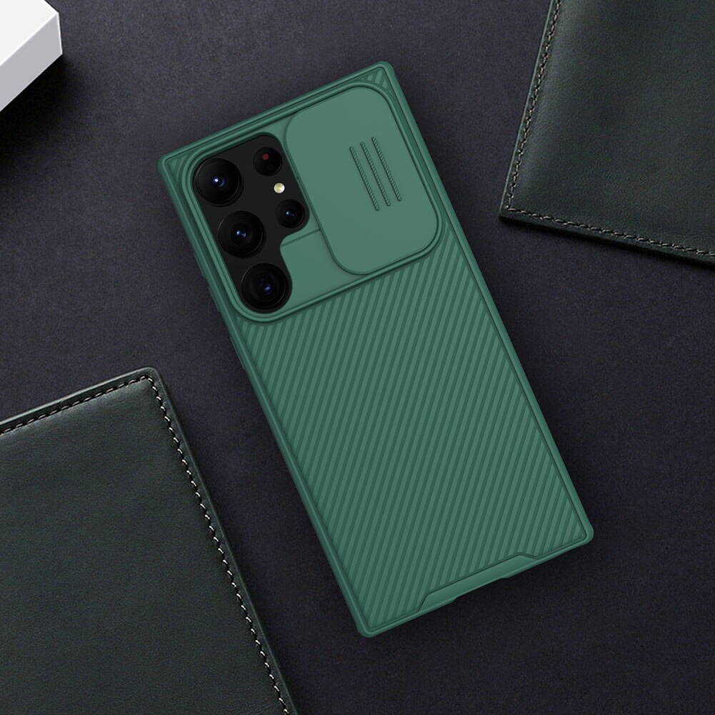 CamShield Deksel Samsung Galaxy S23 Ultra Grønn