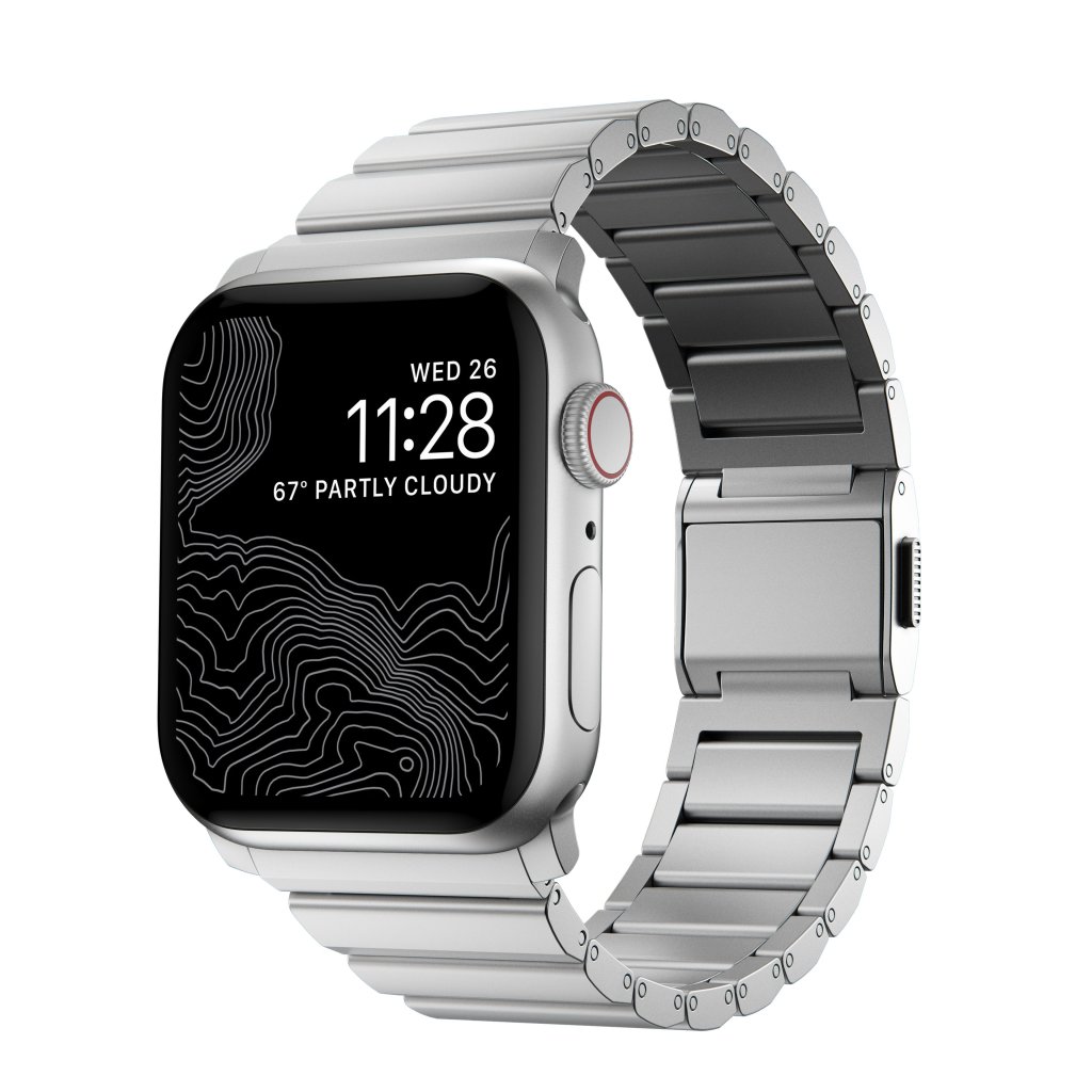 Aluminum Band Apple Watch SE 44mm Silver