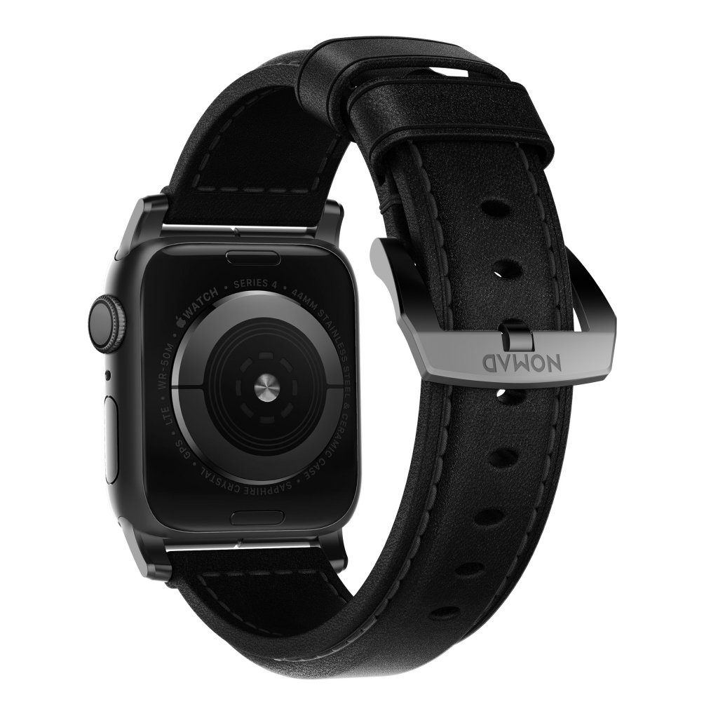 Traditional Band Apple Watch 45mm Series 8 RBlack (Black Hardware)
