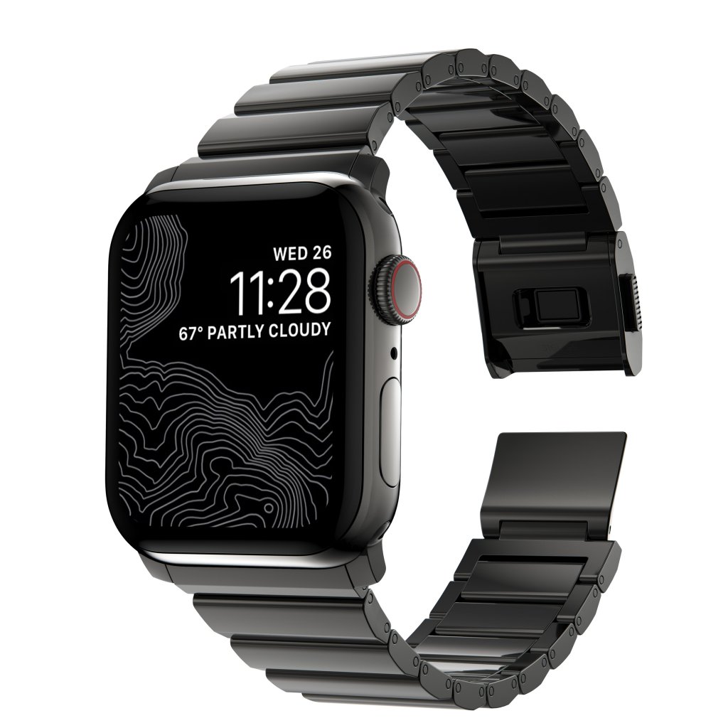 Steel Band Apple Watch Ultra 49mm Graphite