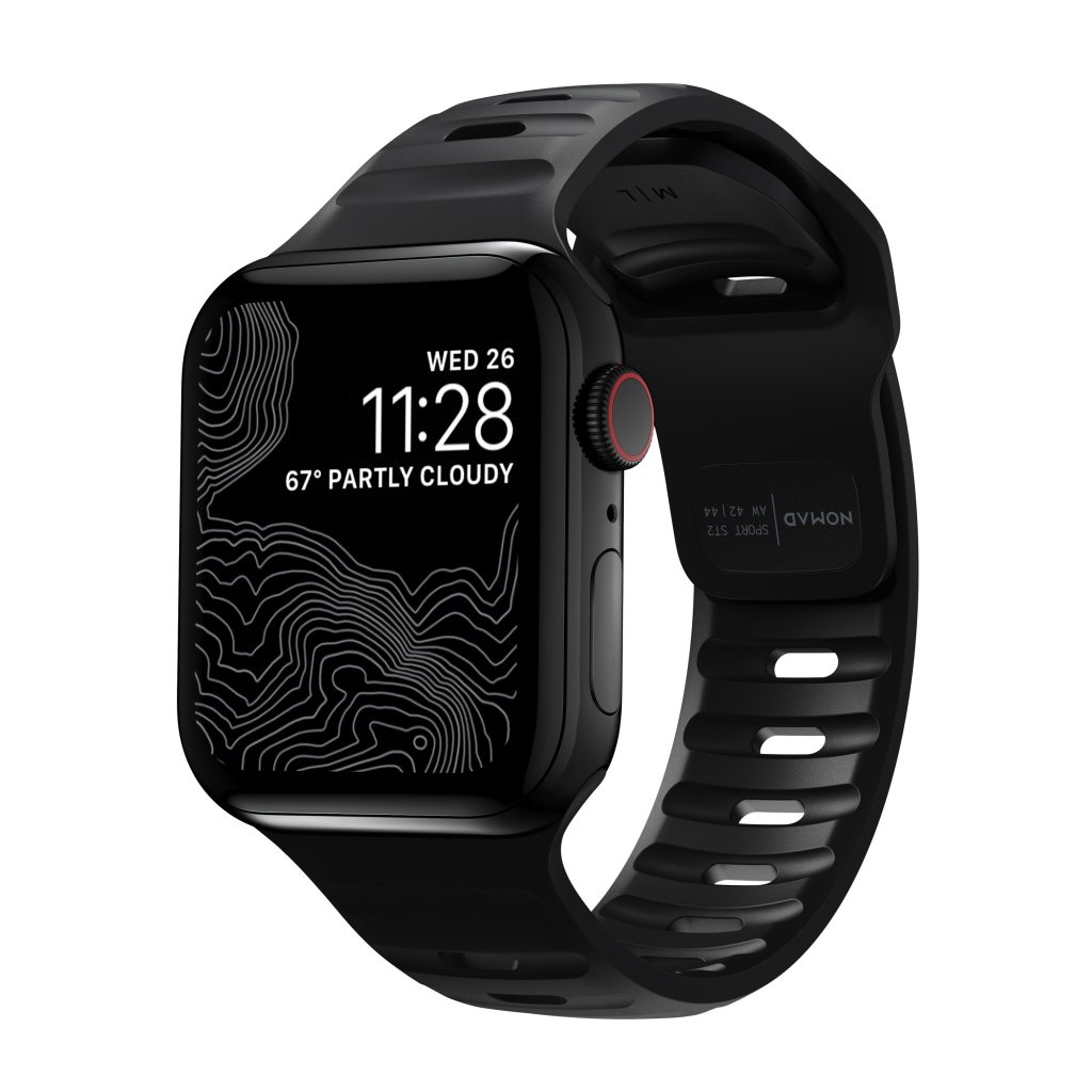 Apple Watch SE 44mm Sport Band Black