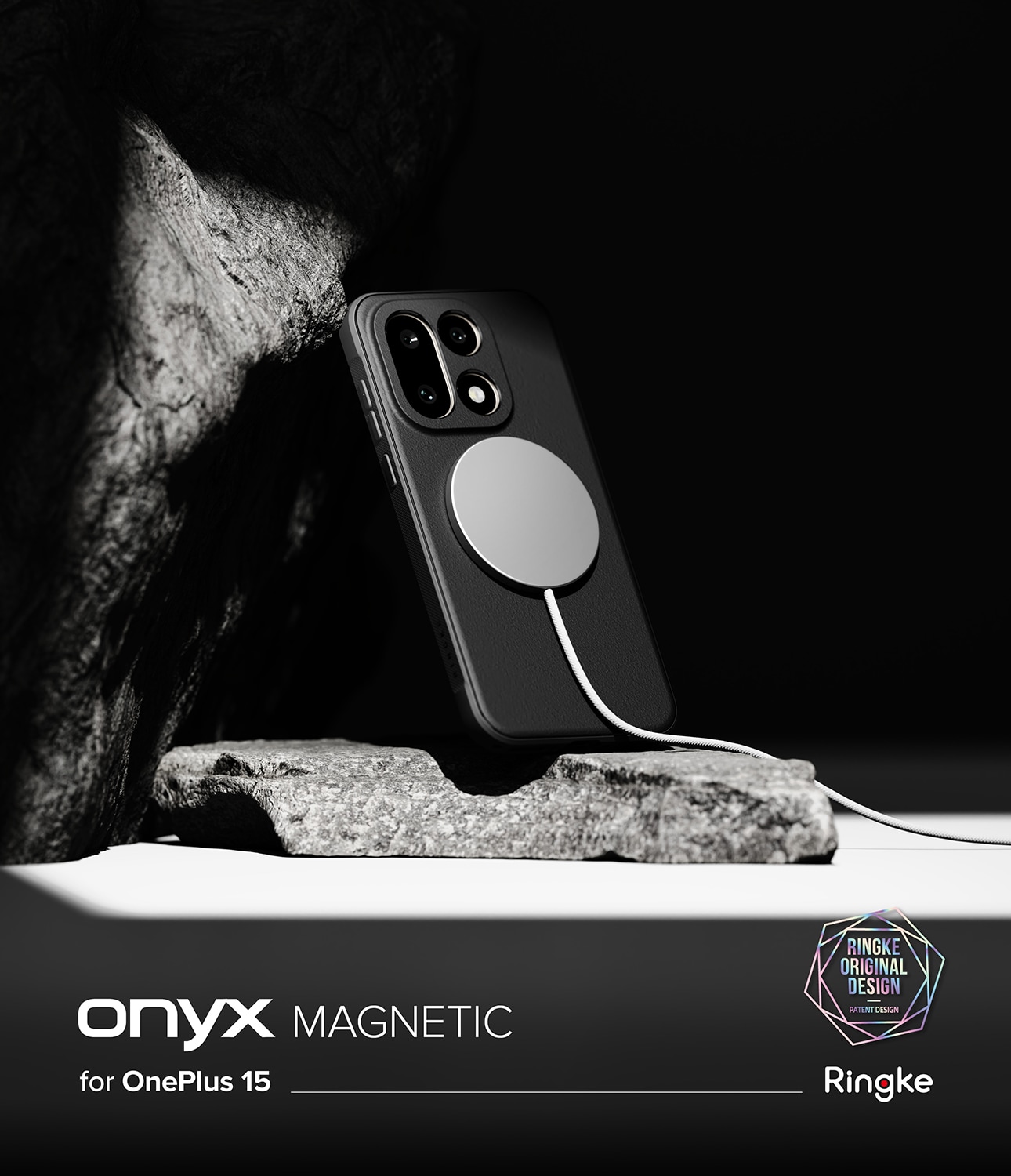 Onyx Magnetic Case  OnePlus 15 Black