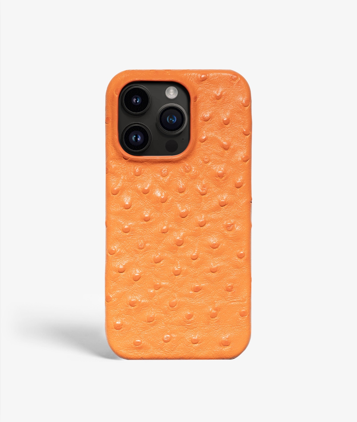 Deksel iPhone 14 Pro Ostrich Oransje