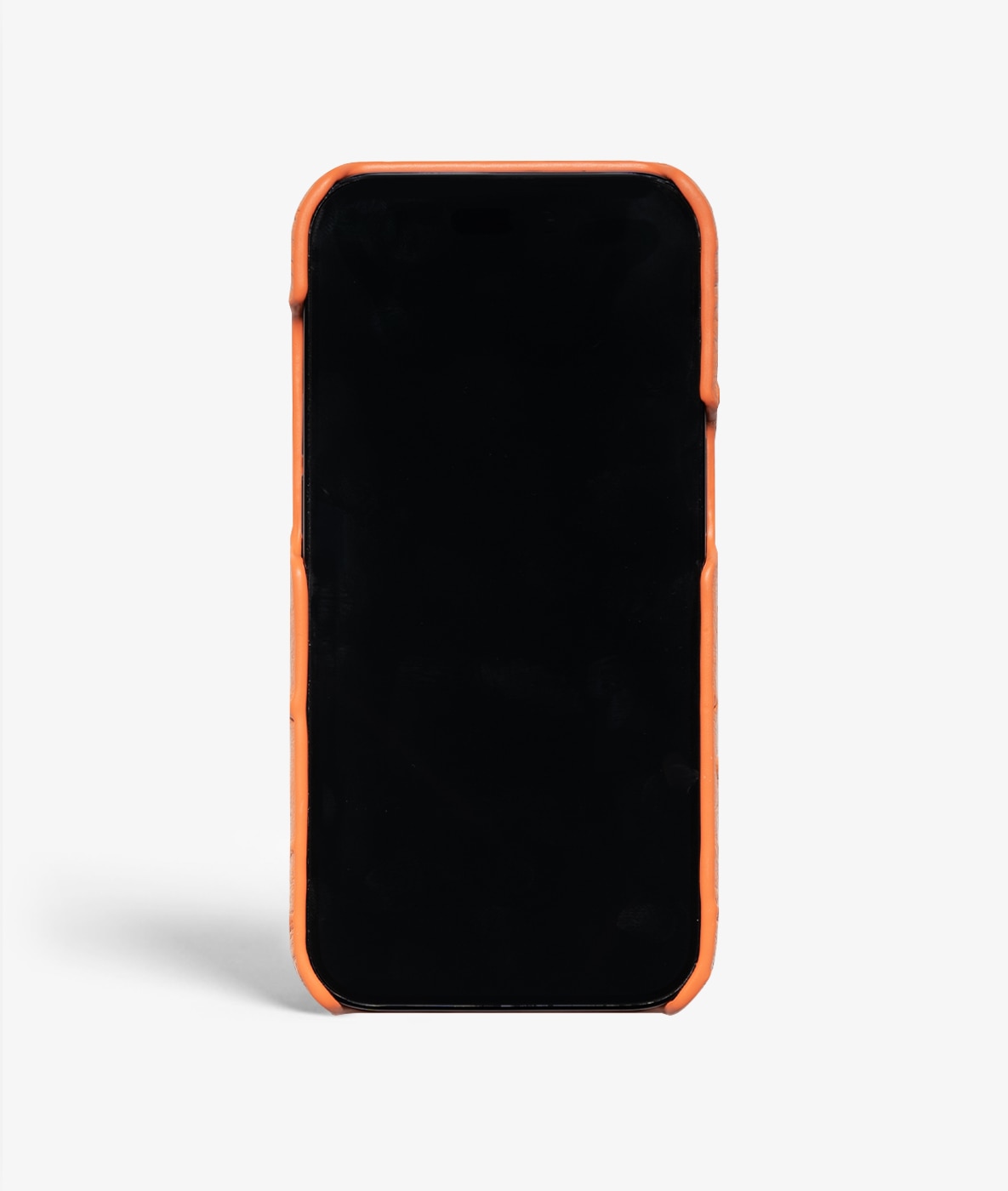Deksel iPhone 14 Pro Max Ostrich Oransje