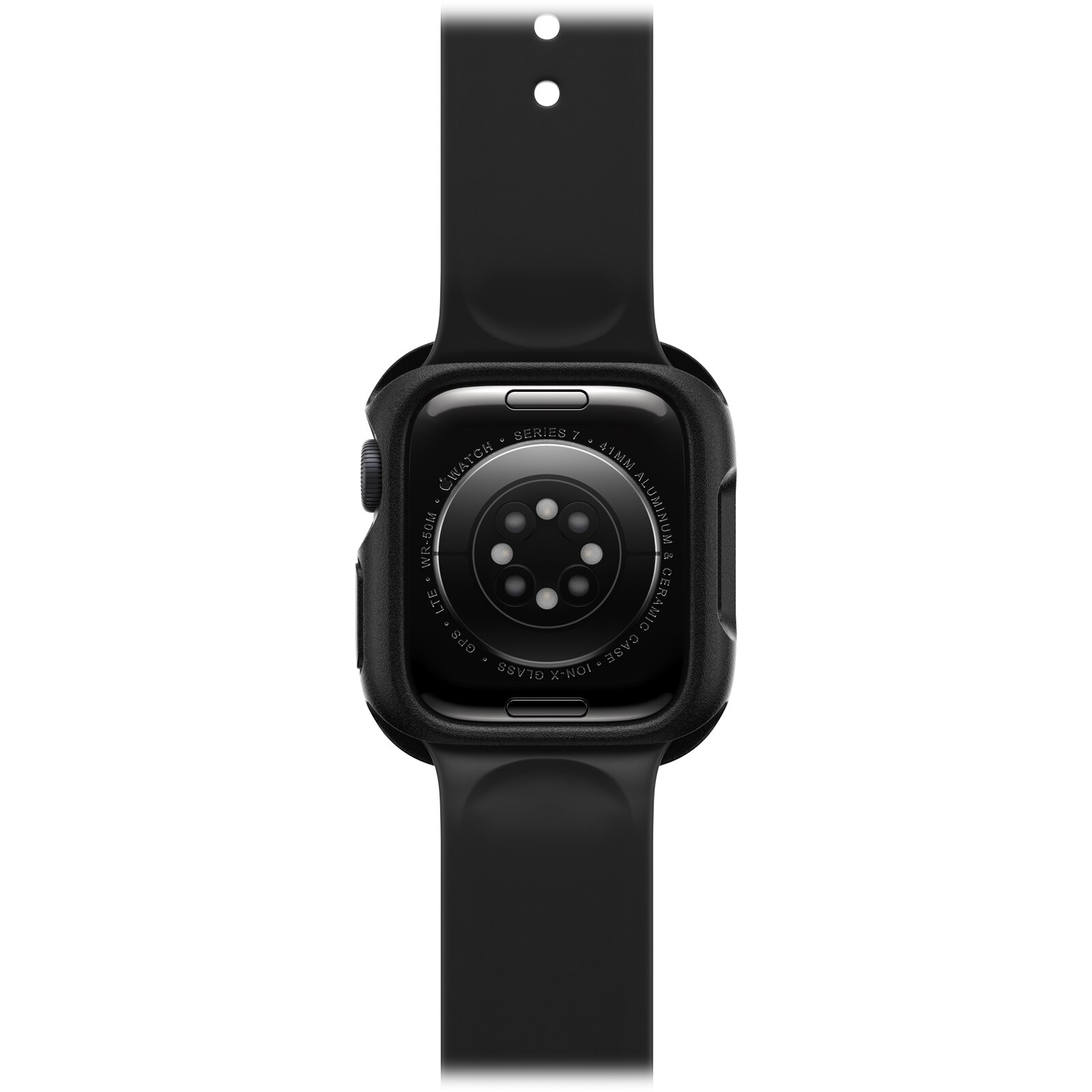 Exo Edge Deksel Apple Watch 41mm Series 7 svart