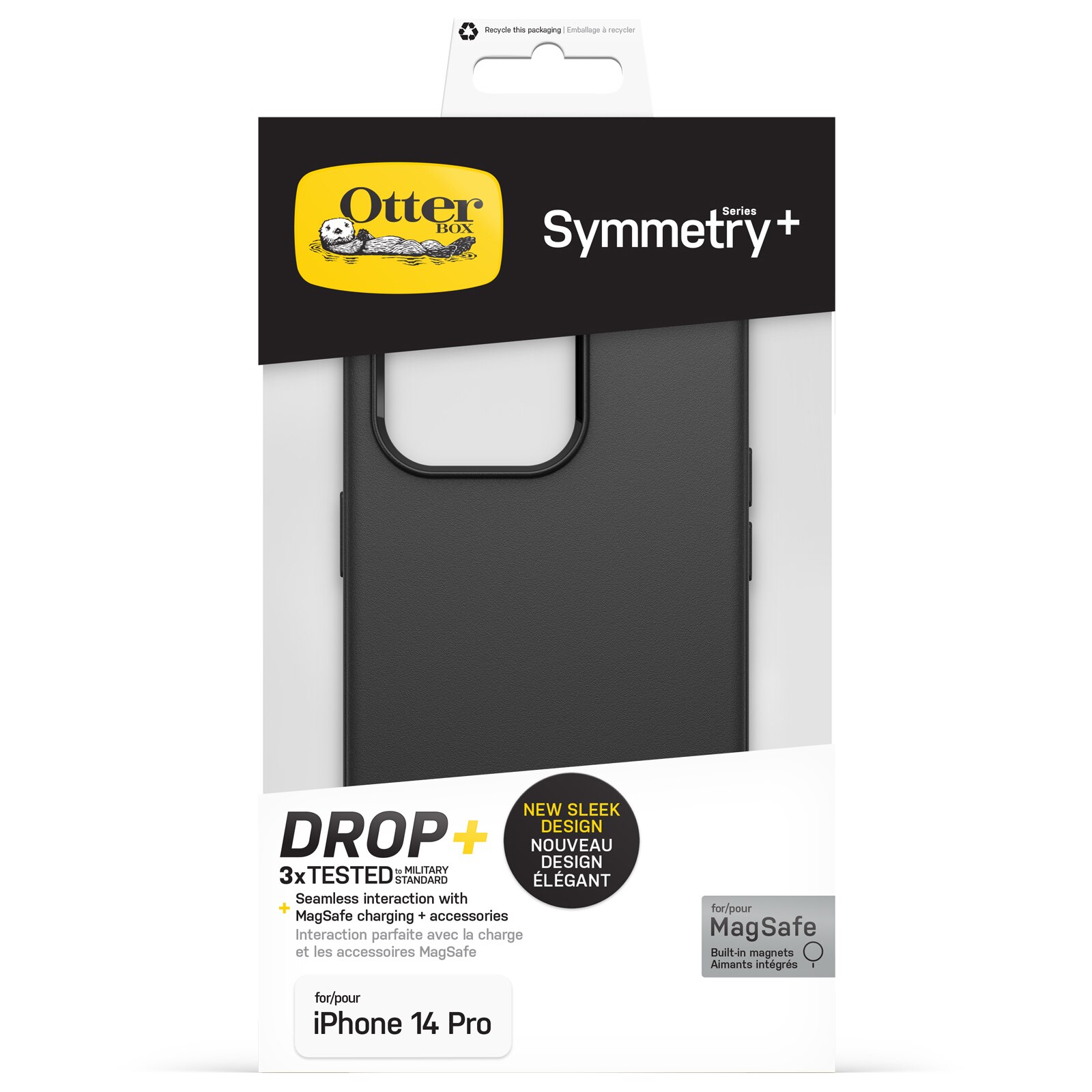 Symmetry Plus MagSafe Deksel iPhone 14 Pro Svart