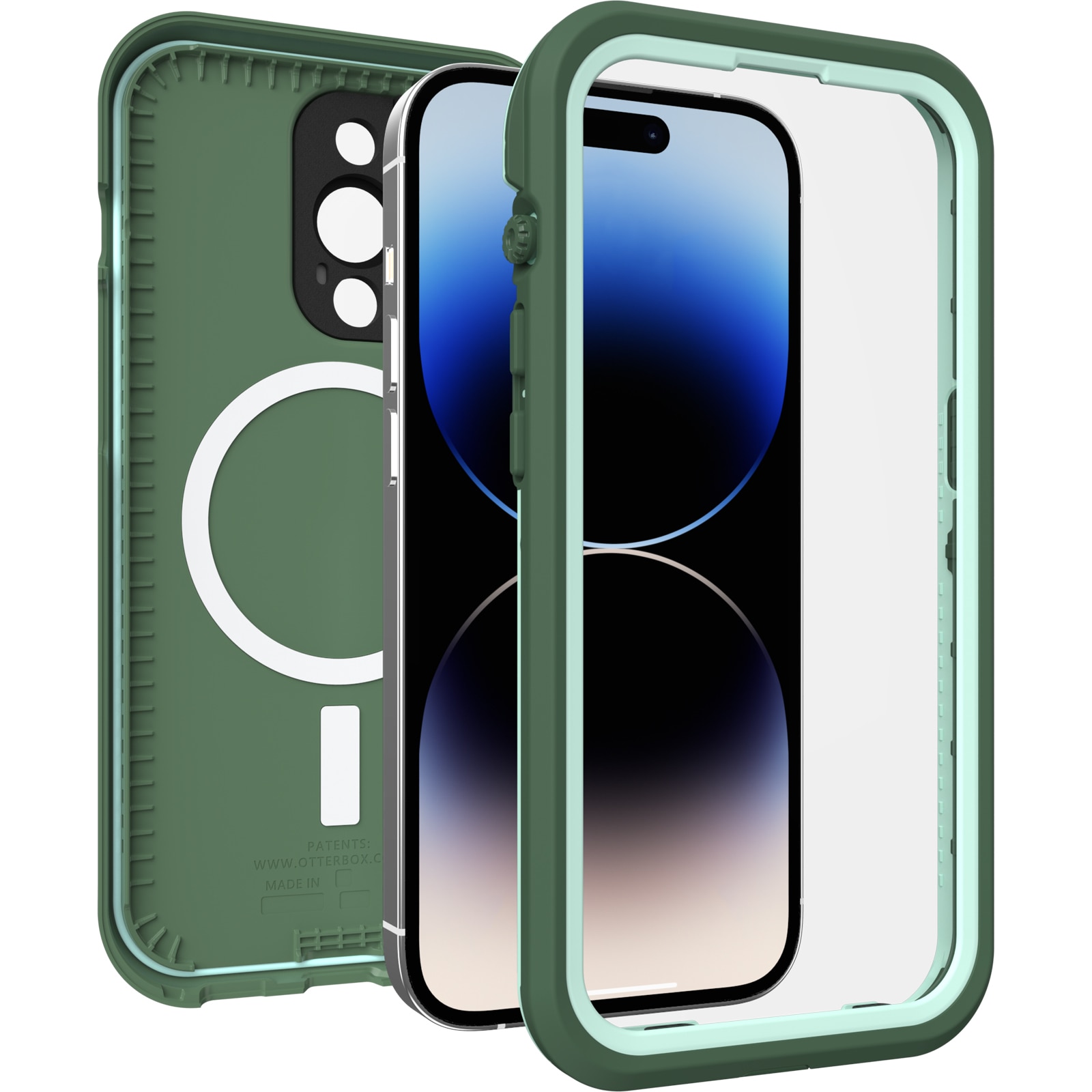 FRE MagSafe Deksel iPhone 14 Pro Max grønn