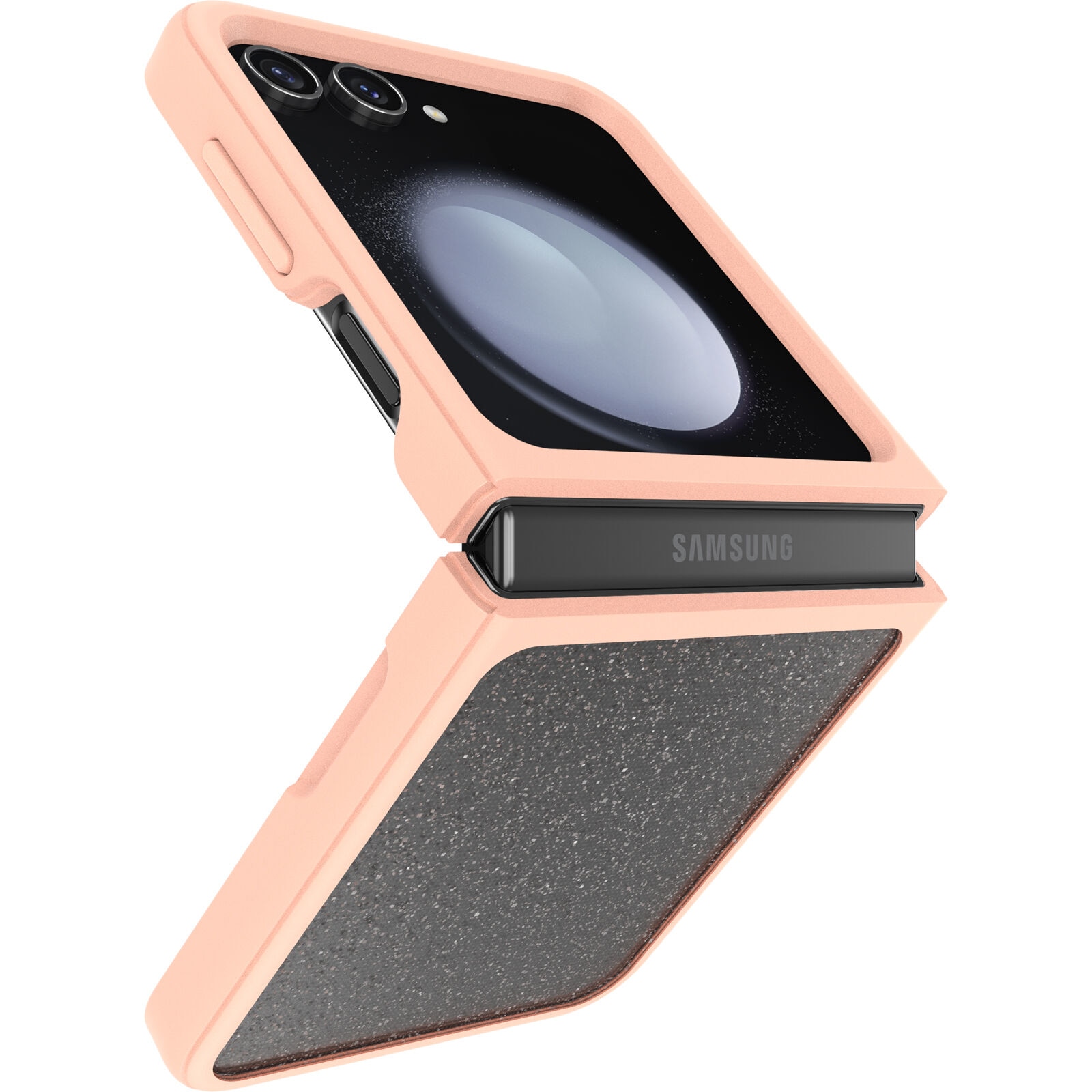 Thin Flex Deksel Samsung Galaxy Flip 5 Sweet Peach/Stardust