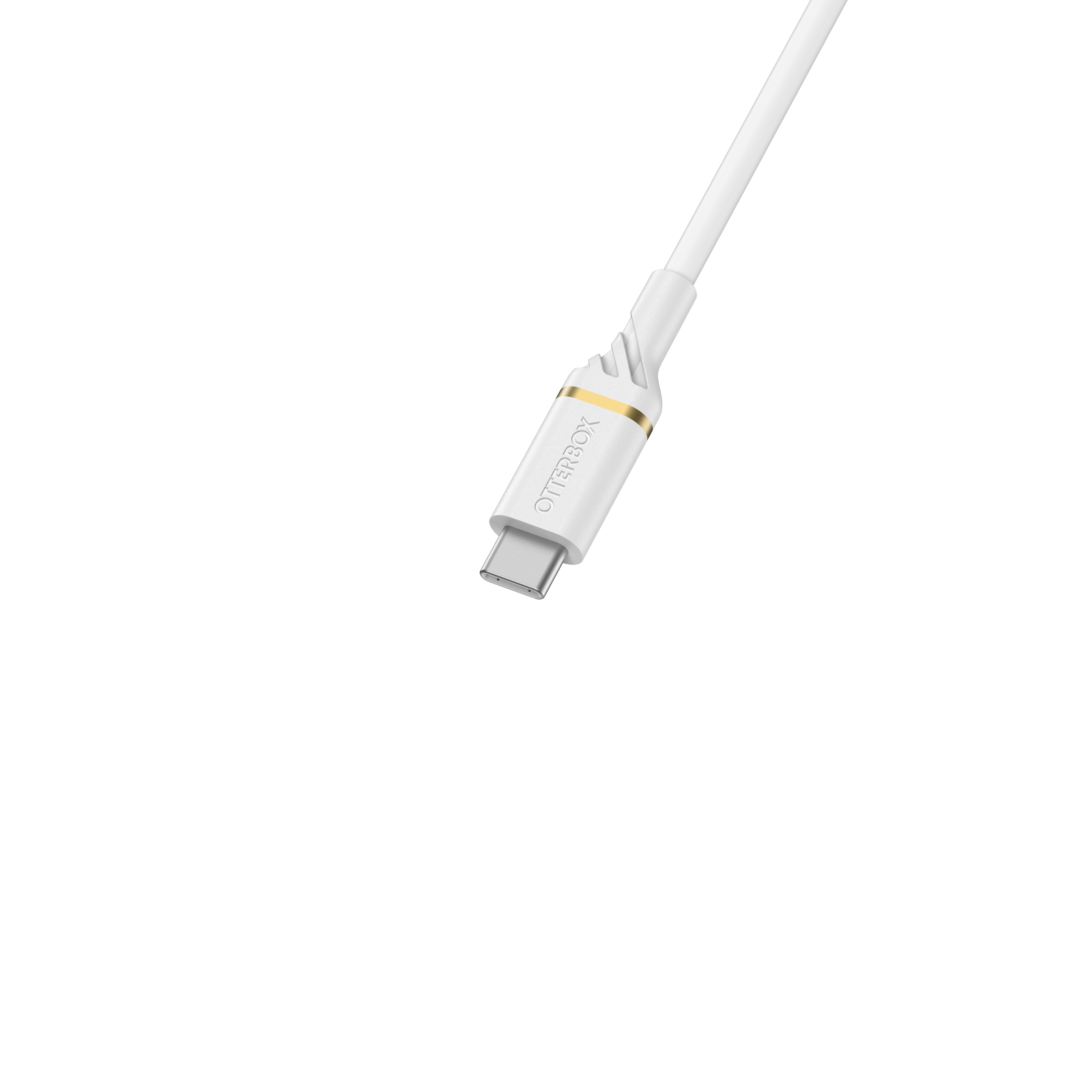 USB-C -> USB-C Kabel 1m Fast Charge hvit