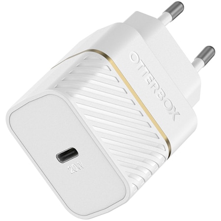 Vegglader 20W USB-C PD White