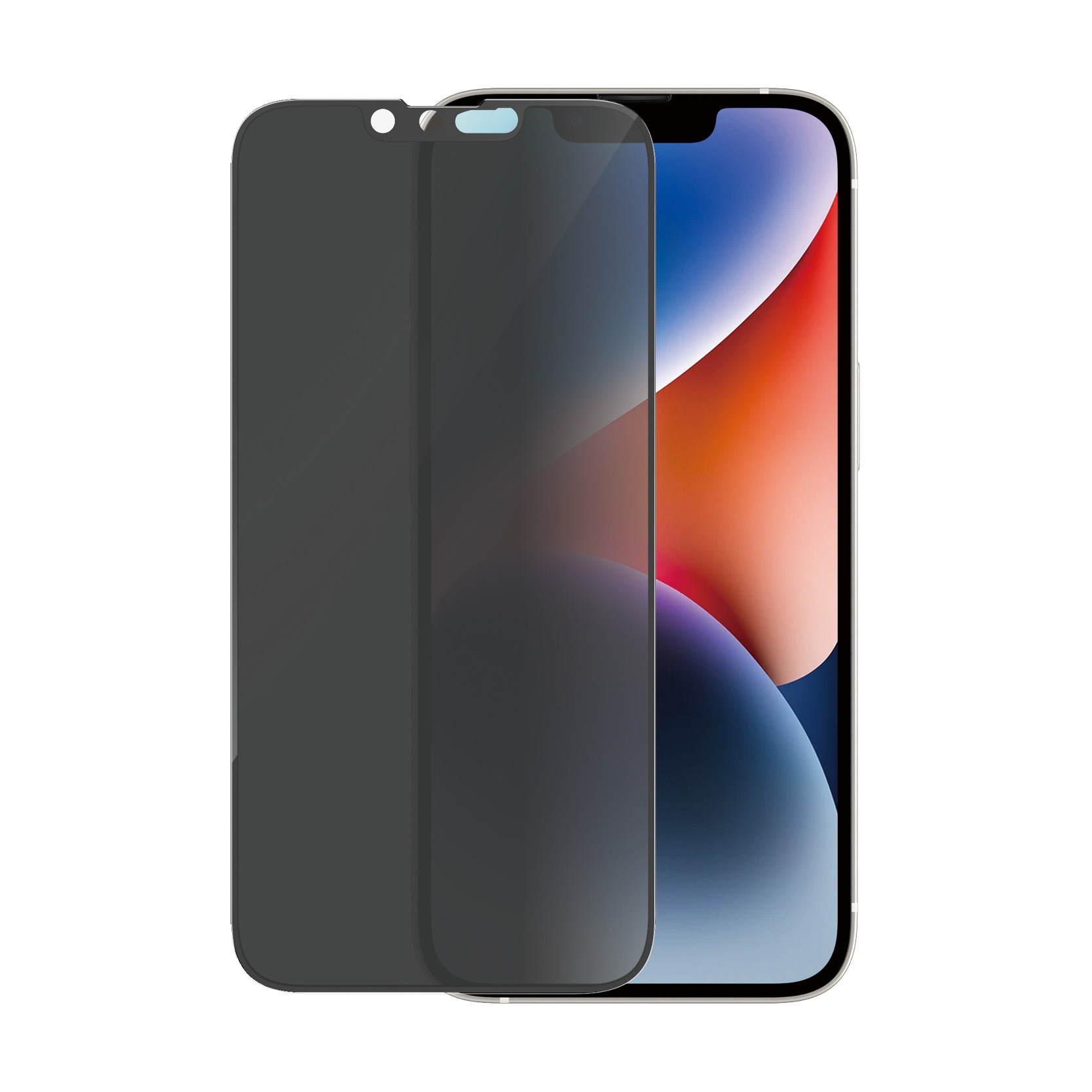 iPhone 14/13/13 Pro Privacy Screen Protector (with EasyAligner) Ultra Wide Fit