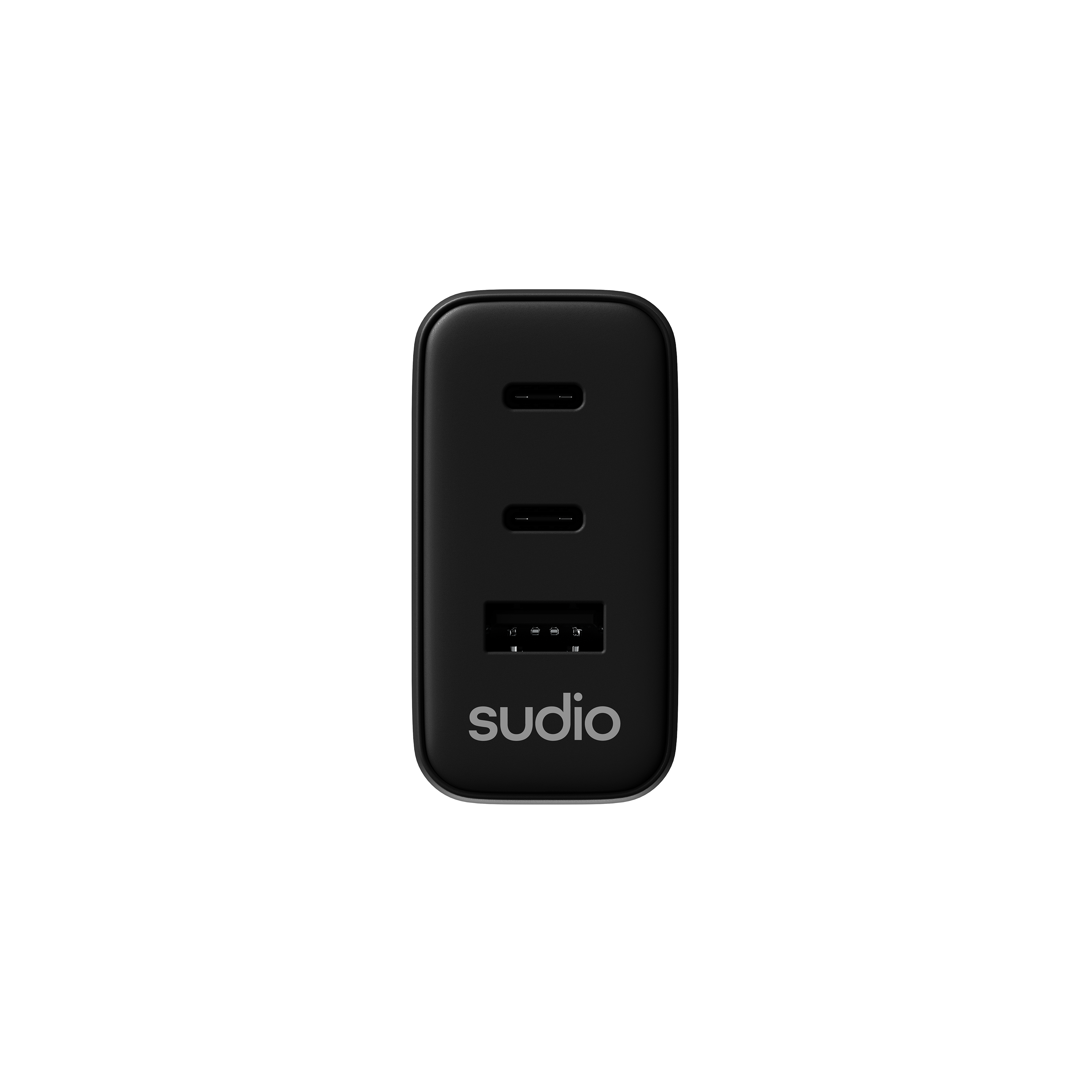 P3 Vegglader 65W 2 x USB-C + USB-A Svart