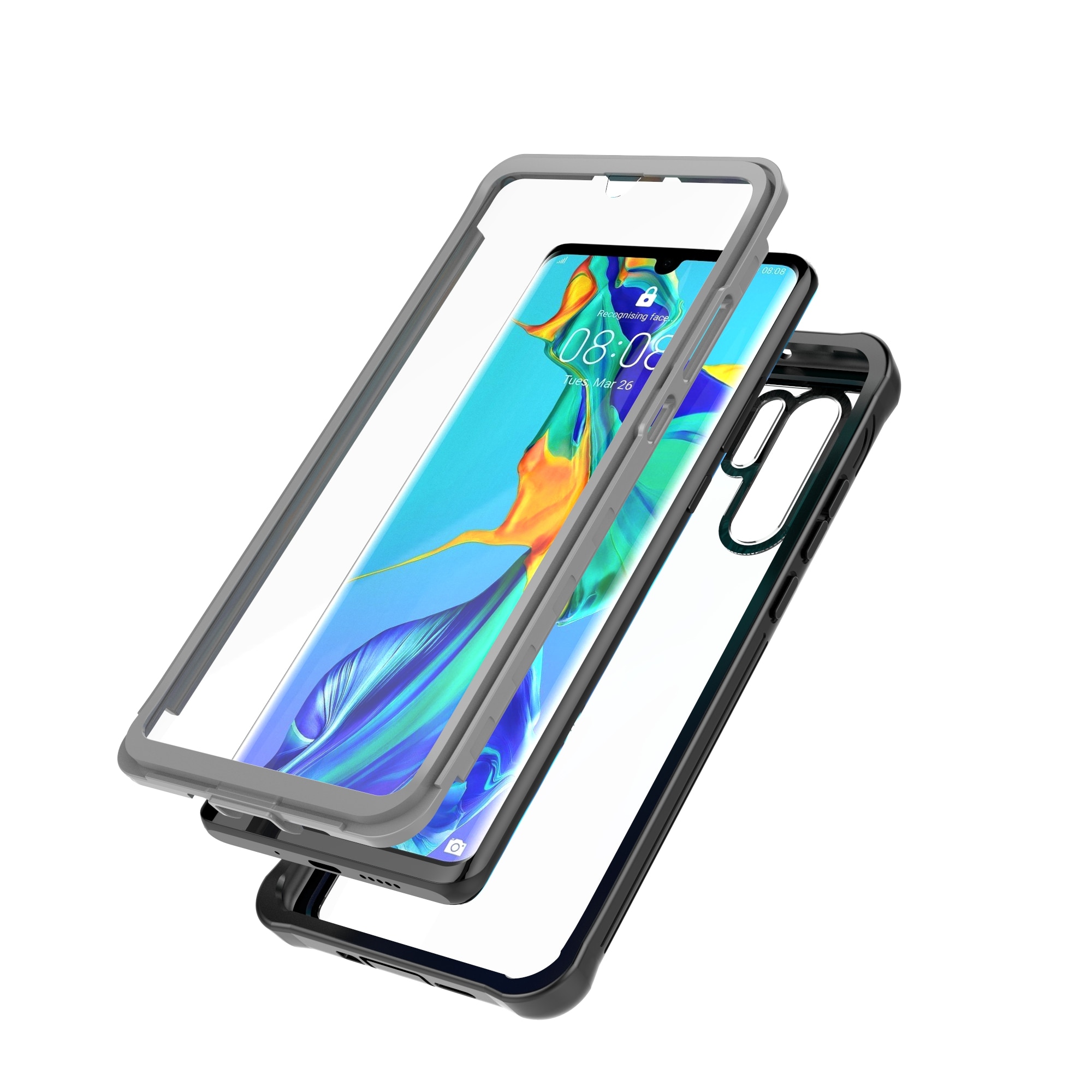 Premium Full Protection Case Huawei P30 Pro Black