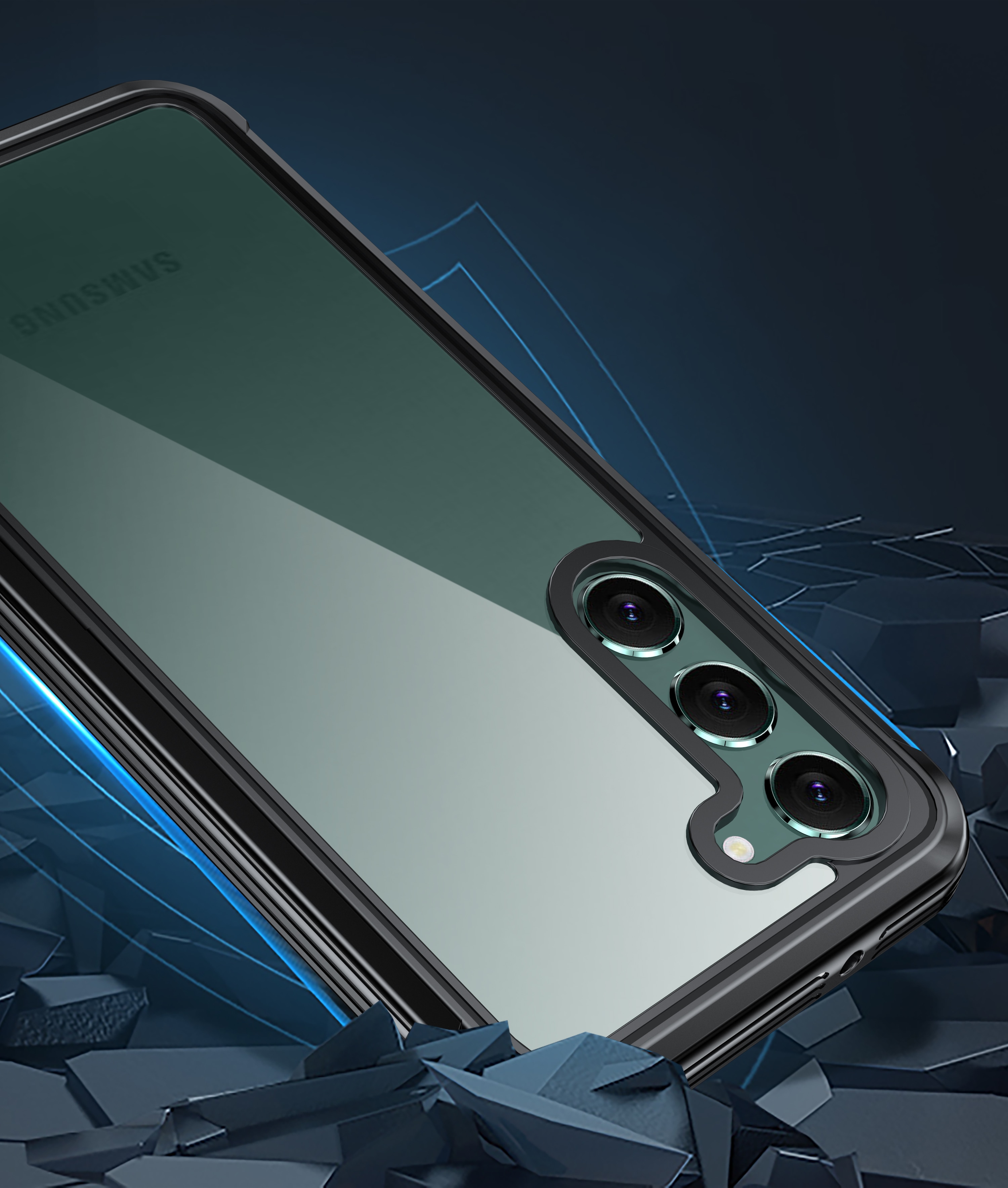 Premium Full Protection Case Samsung Galaxy S23 Plus Black