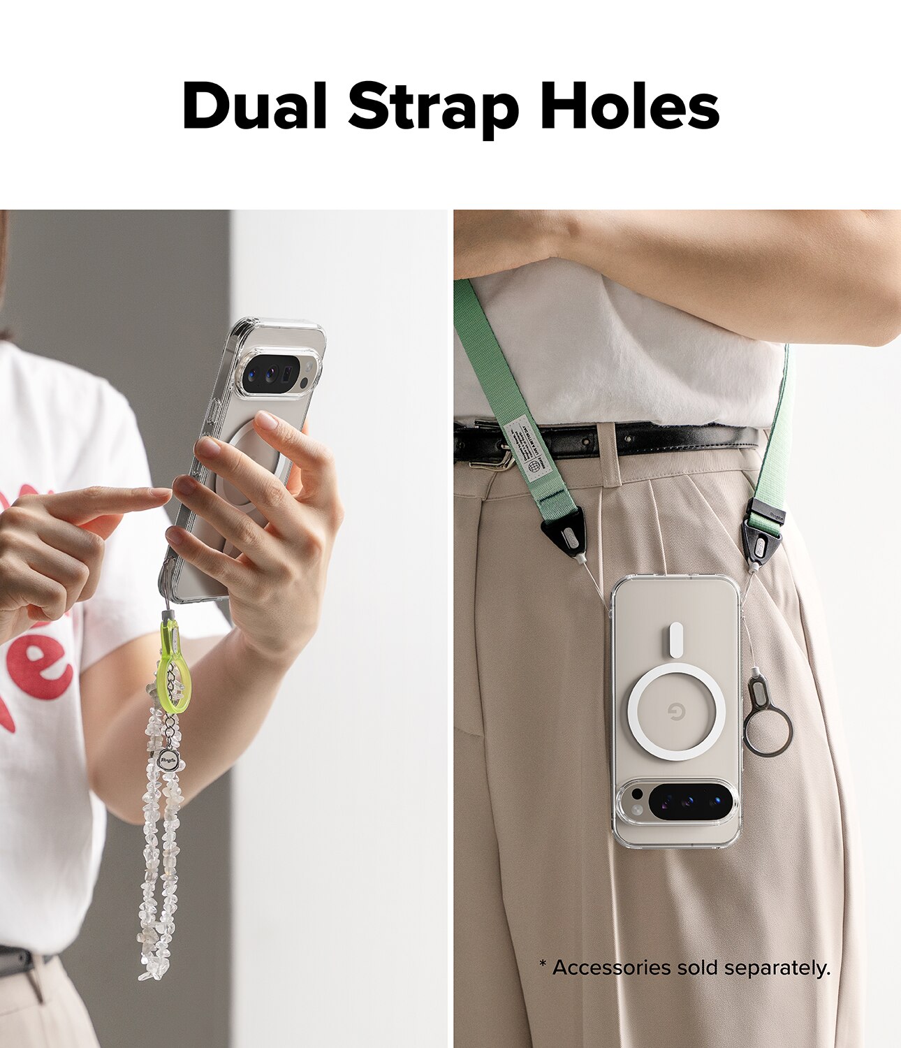 Fusion Magnetic Case Google Pixel 10 Pro Gjennomsiktig