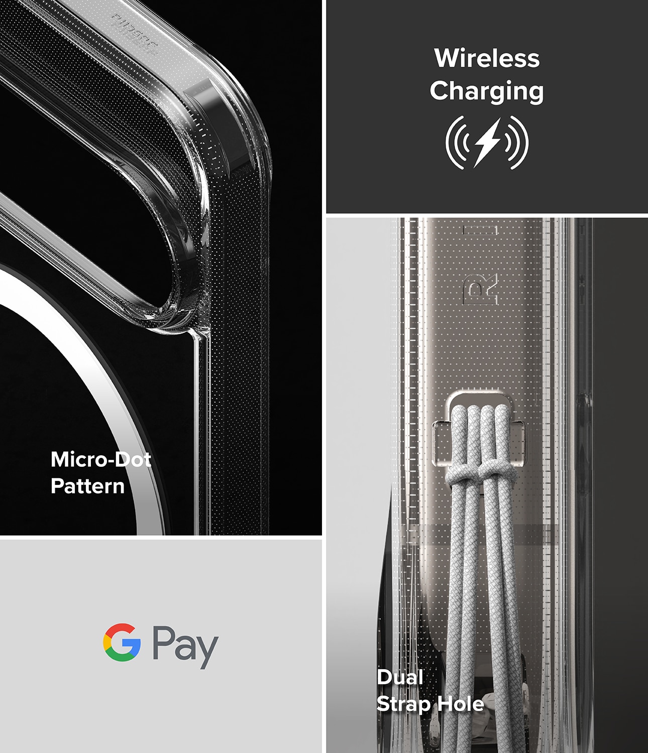 Fusion Magnetic Case Google Pixel 10 Pro Gjennomsiktig