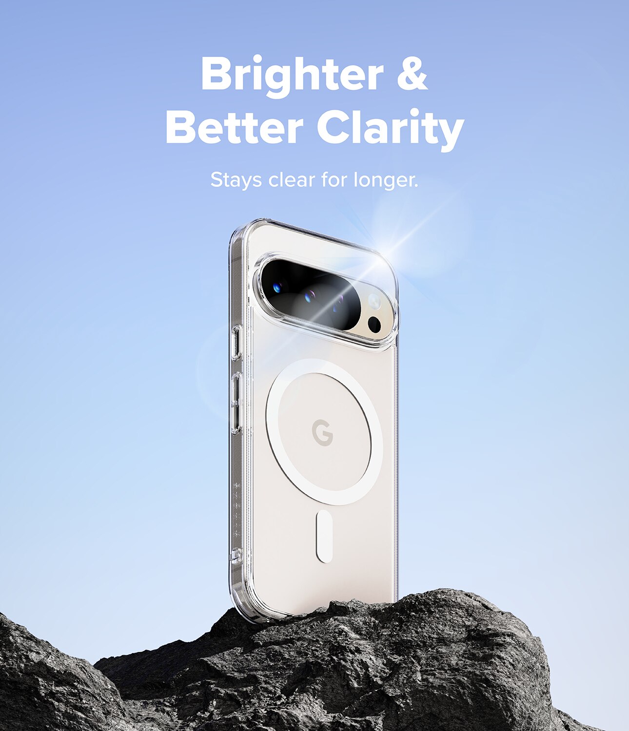 Fusion Magnetic Case Google Pixel 10 Pro Gjennomsiktig