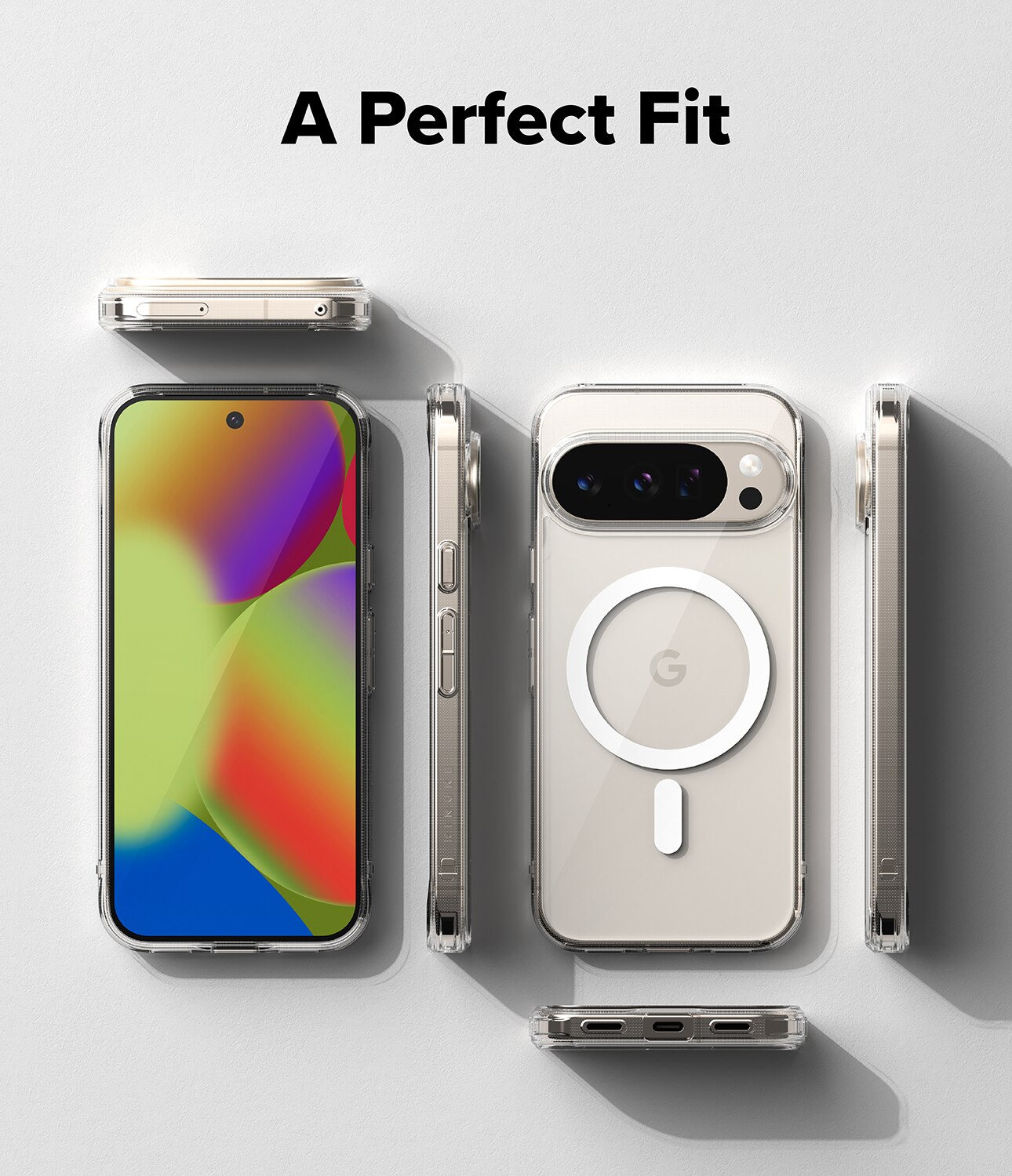 Fusion Magnetic Case Google Pixel 10 Pro Gjennomsiktig