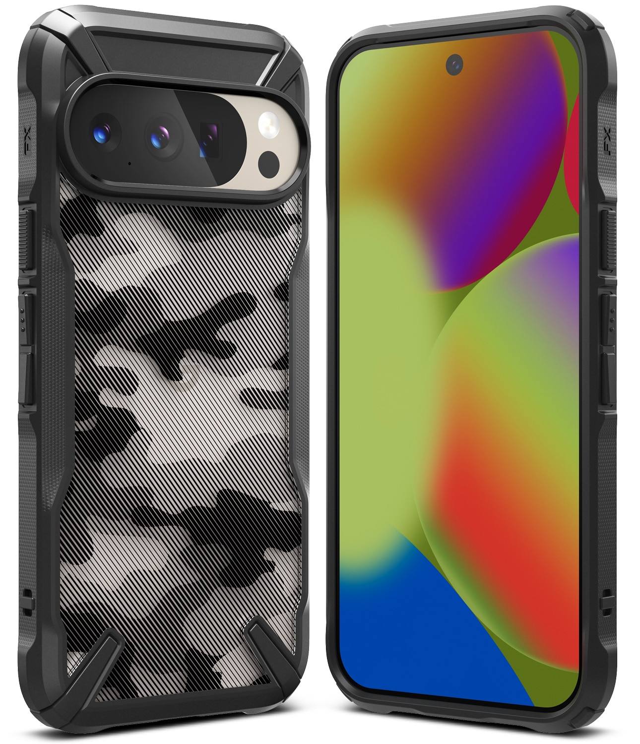 Fusion X Case Google Pixel 10 Camo Black