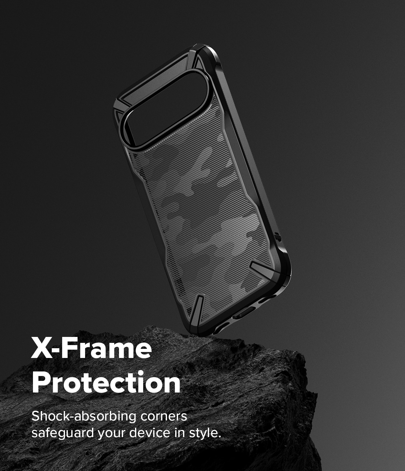 Fusion X Case Google Pixel 10 Camo Black
