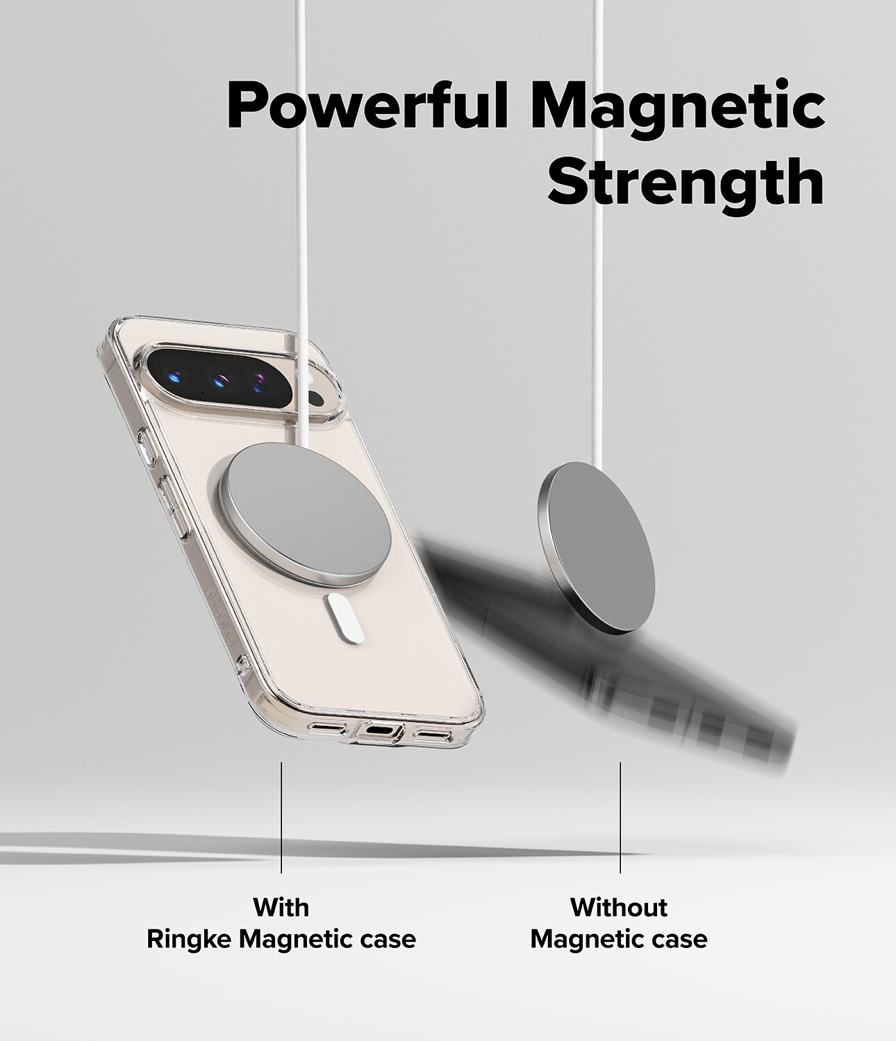 Fusion Magnetic Case Google Pixel 10 Pro XL Gjennomsiktig