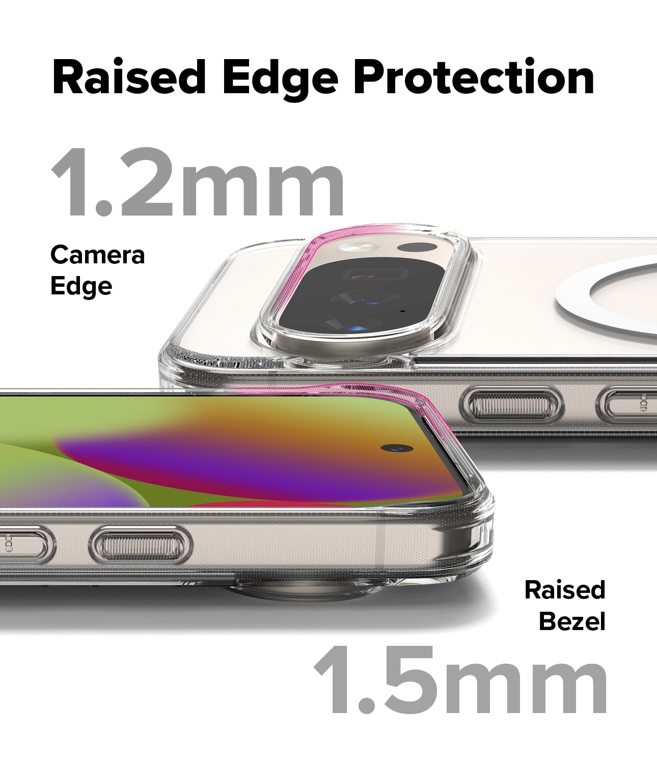 Fusion Magnetic Case Google Pixel 10 Pro XL Gjennomsiktig