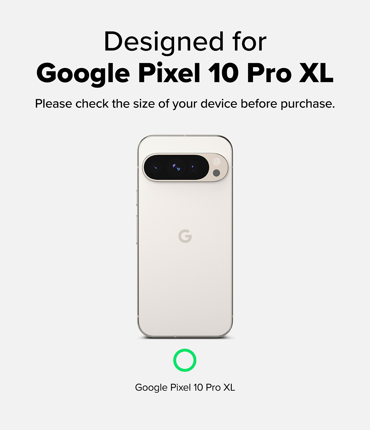 Onyx Case Google Pixel 10 Pro XL Black