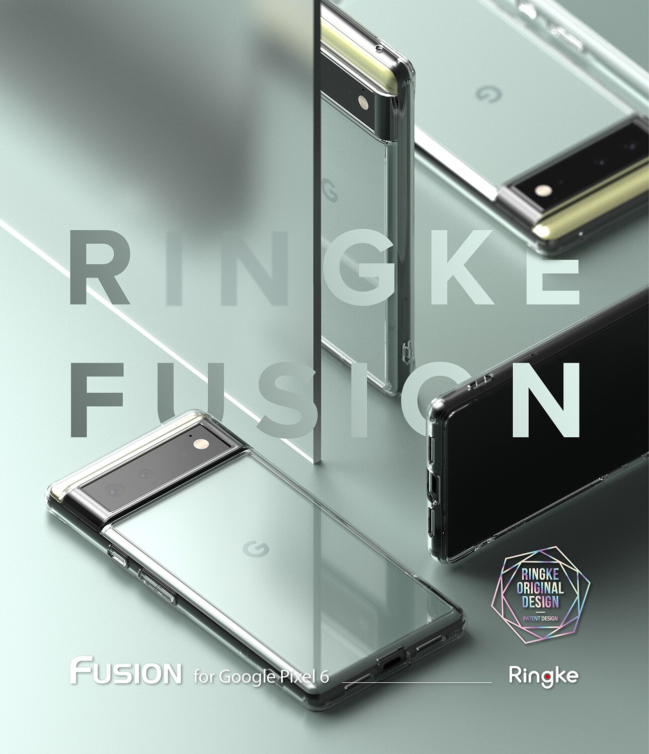 Fusion Case Google Pixel 6 Gjennomsiktig