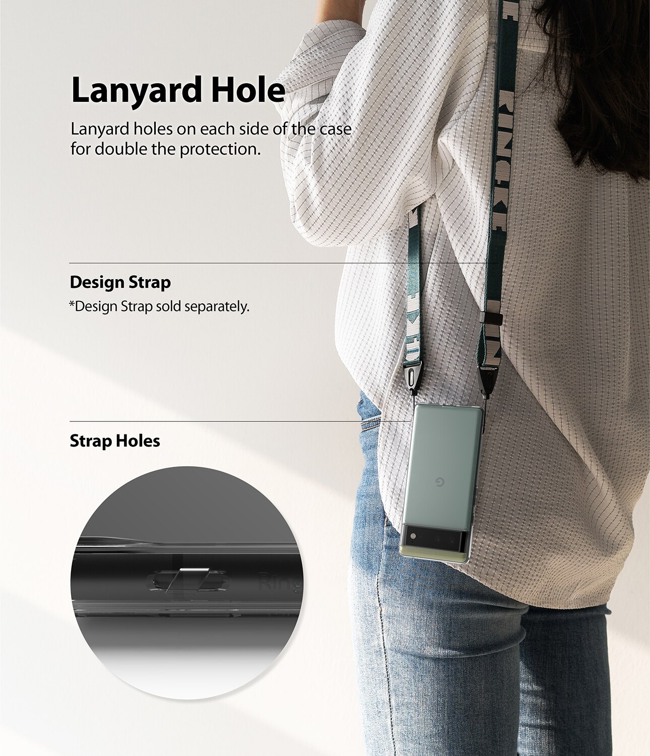 Fusion Case Google Pixel 6 Gjennomsiktig