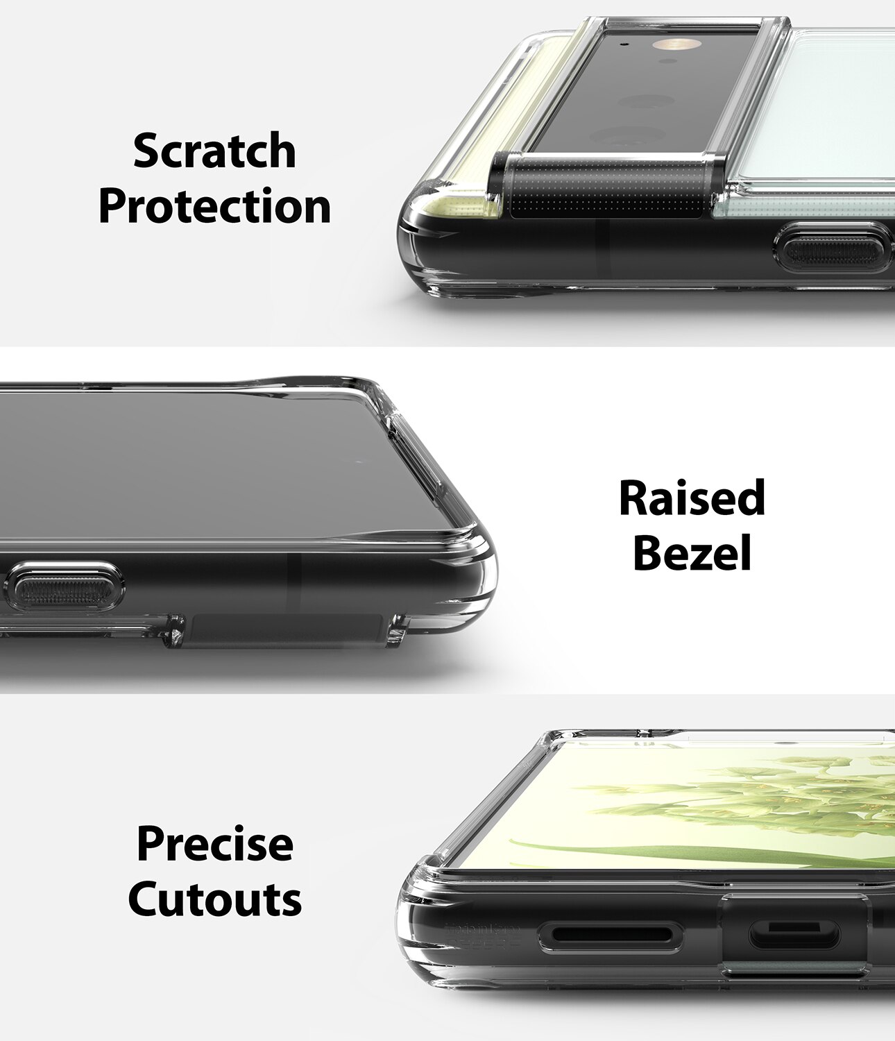 Fusion Case Google Pixel 6 Gjennomsiktig