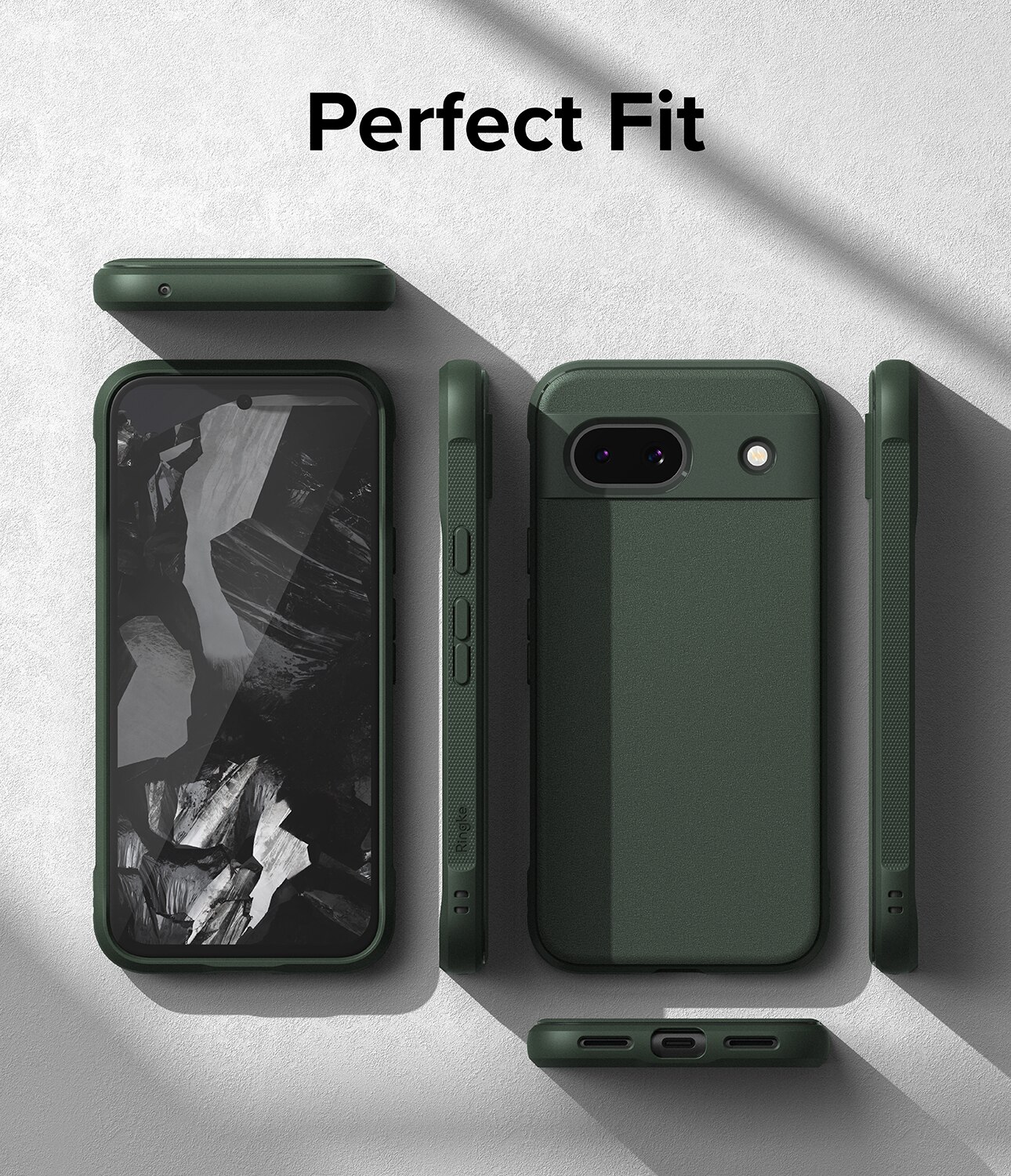 Onyx Case Google Pixel 8a Dark Green