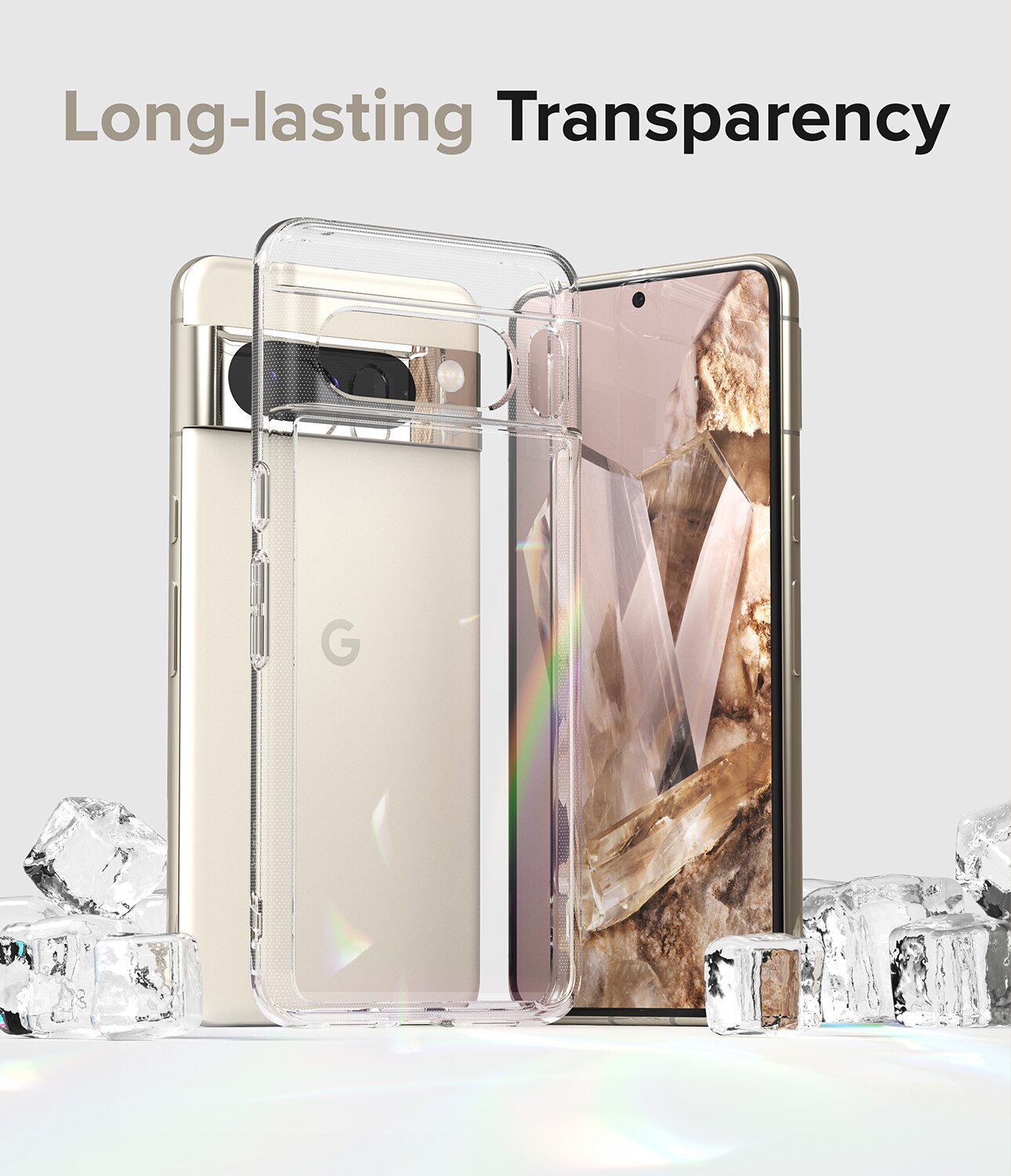 Fusion Case Google Pixel 8 Pro Gjennomsiktig