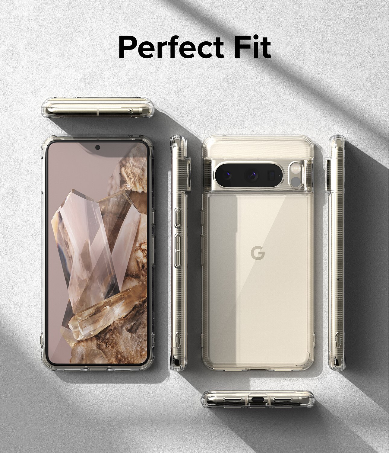 Fusion Case Google Pixel 8 Pro Gjennomsiktig