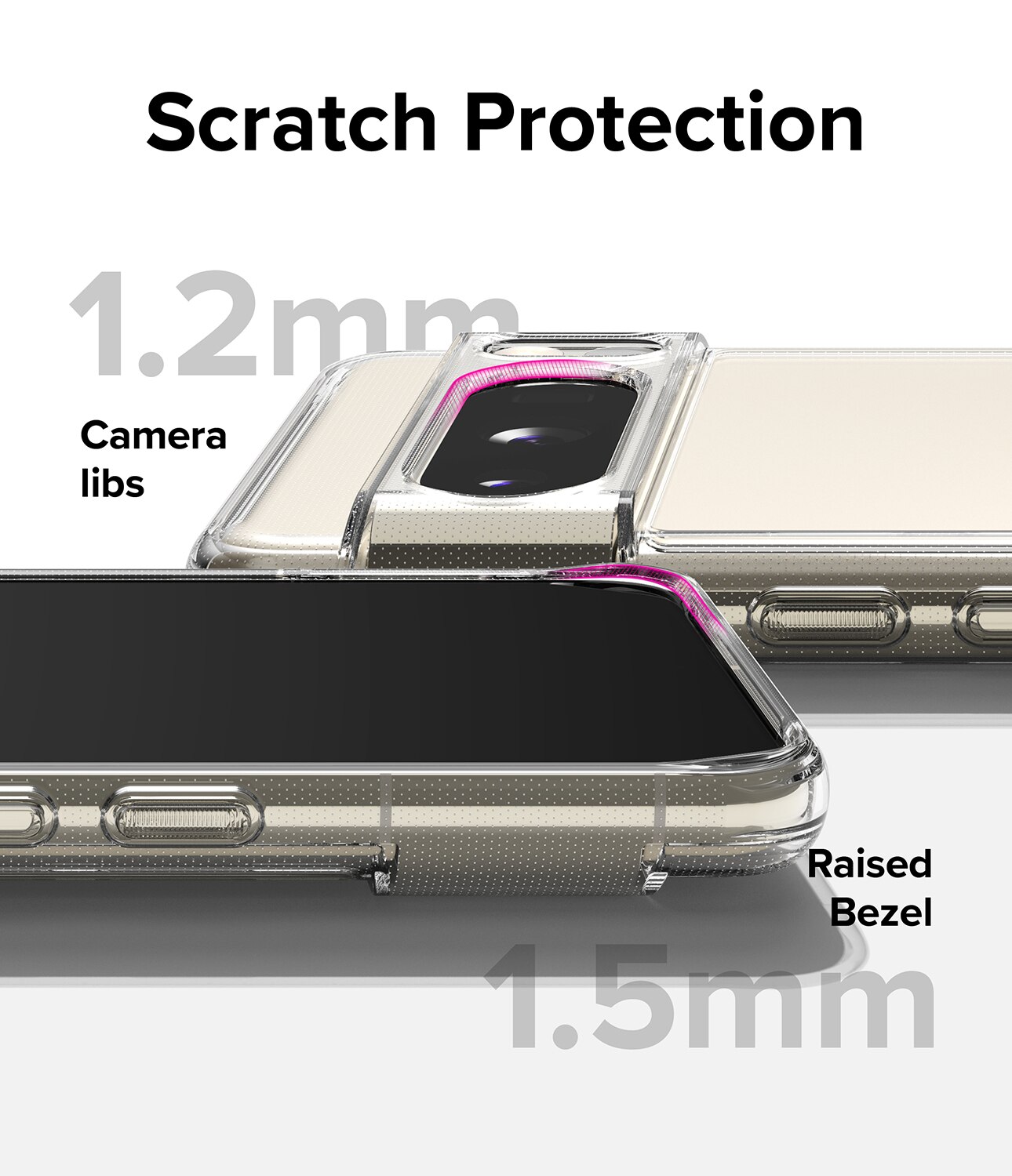 Fusion Case Google Pixel 8 Pro Gjennomsiktig