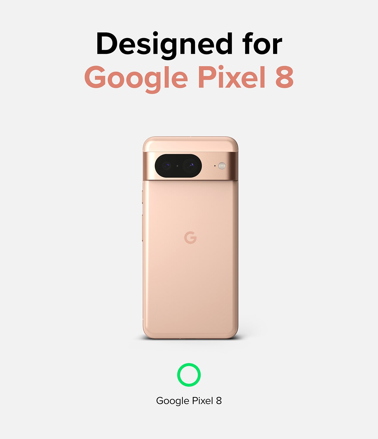 Fusion Case Google Pixel 8 Gjennomsiktig