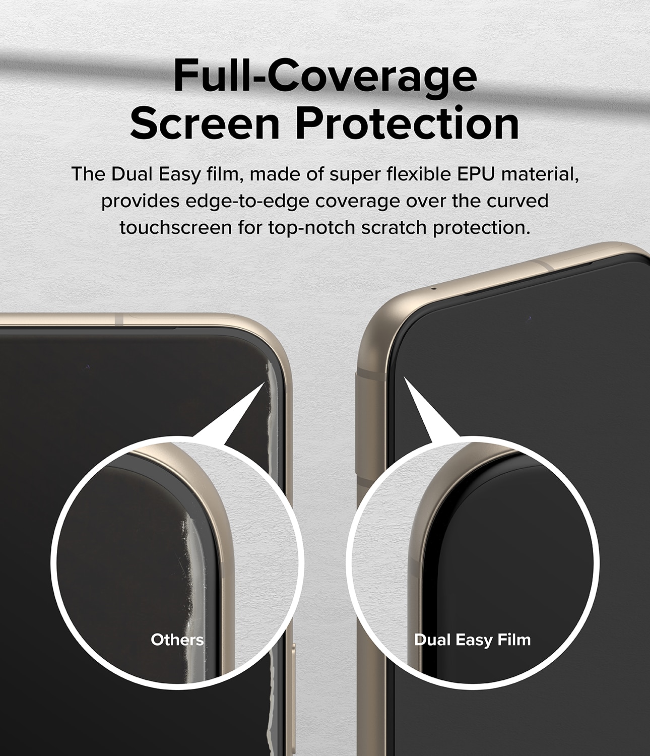 Dual Easy Screen Protector (2-pack) Google Pixel 8a