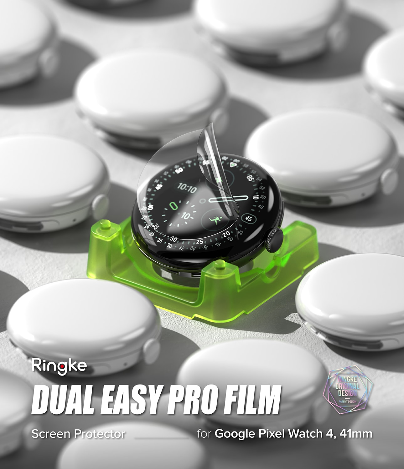 Dual Easy Pro Screen Protector (2-pack) Google Pixel Watch 4 41mm