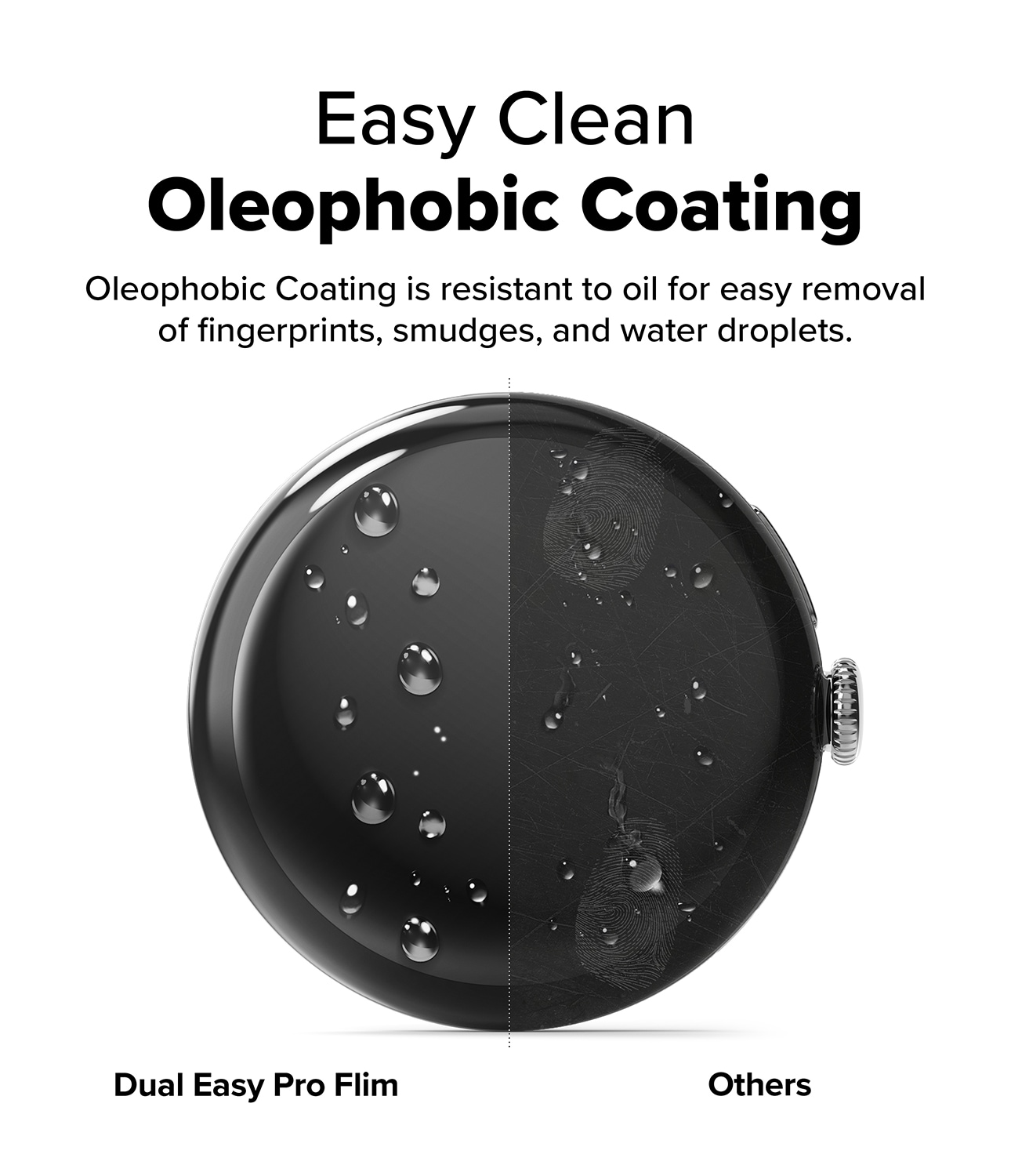 Dual Easy Pro Screen Protector (2-pack) Google Pixel Watch 4 41mm