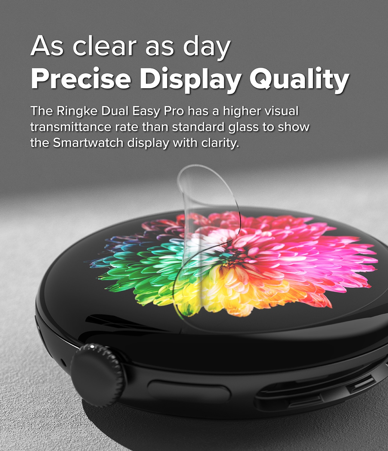 Dual Easy Pro Screen Protector (2-pack) Google Pixel Watch 4 41mm