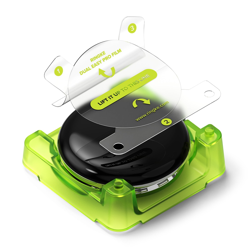 Dual Easy Pro Screen Protector (2-pack) Google Pixel Watch 4 45mm